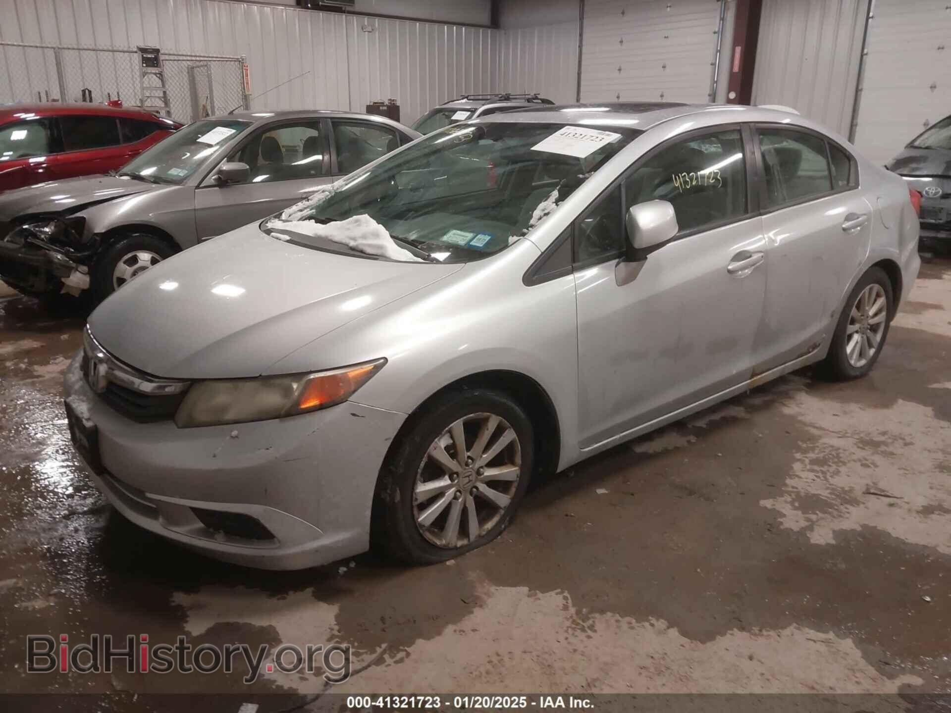 2012 HONDA CIVIC - VIN: 2HGFB2F82CH544577 - Фото 2