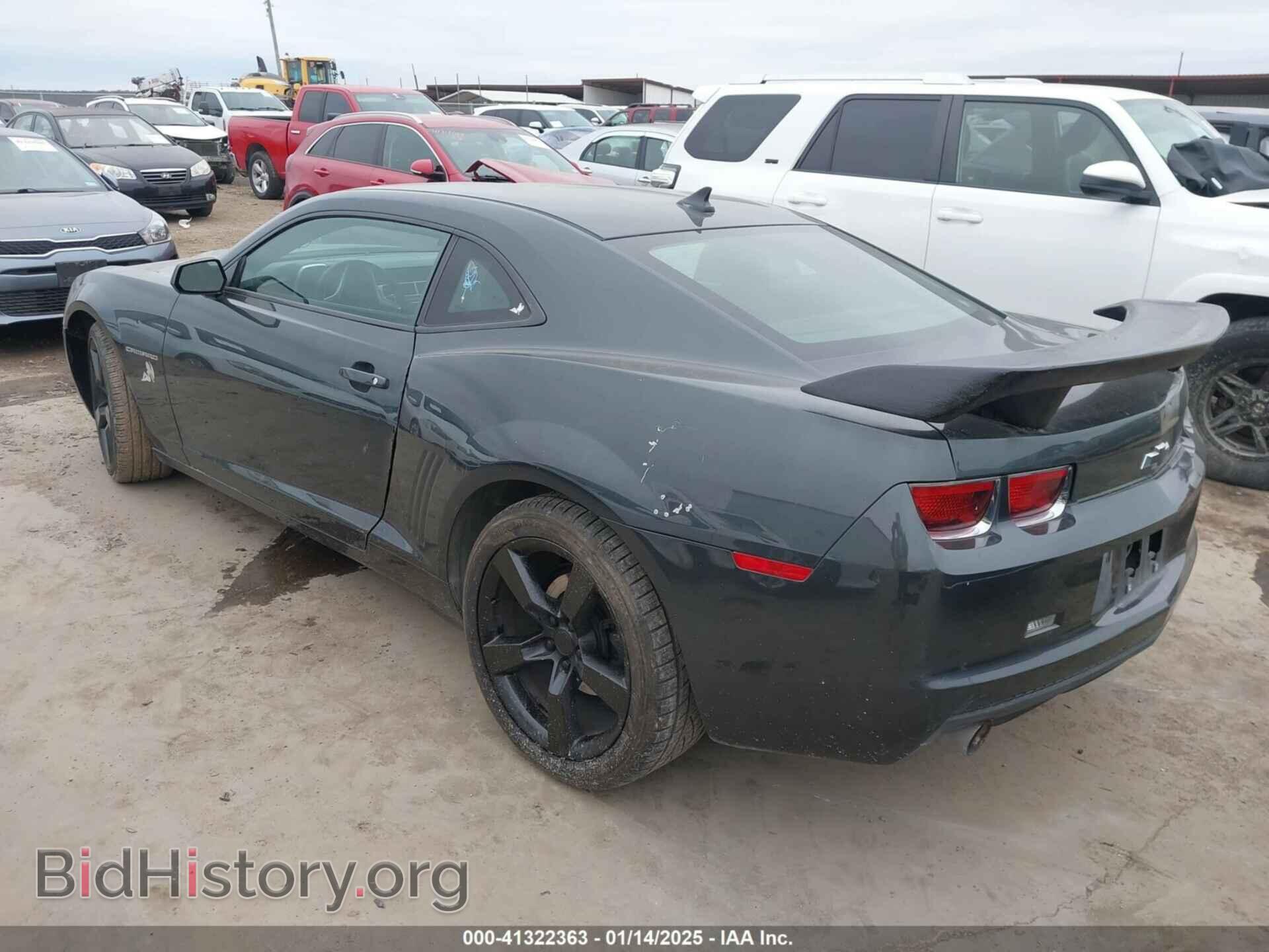 2013 CHEVROLET CAMARO - VIN: 2G1FE1E38D9141326 - Фото 3