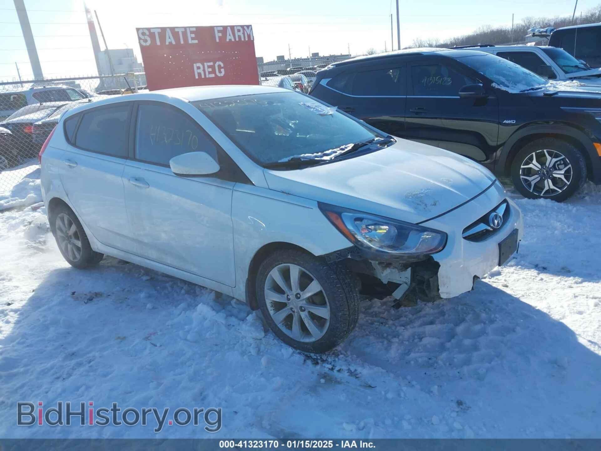 Фотография KMHCU5AE5CU039491 - HYUNDAI ACCENT 2012