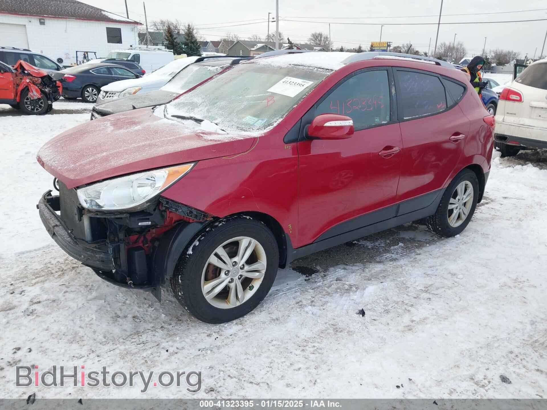 2013 HYUNDAI TUCSON - VIN: KM8JUCAC5DU562425 - Фото 2