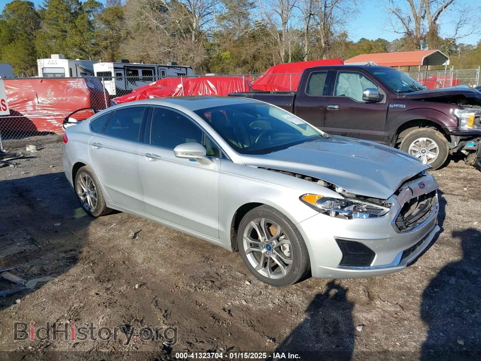 Photo 3FA6P0CD1KR150972 - FORD FUSION 2019