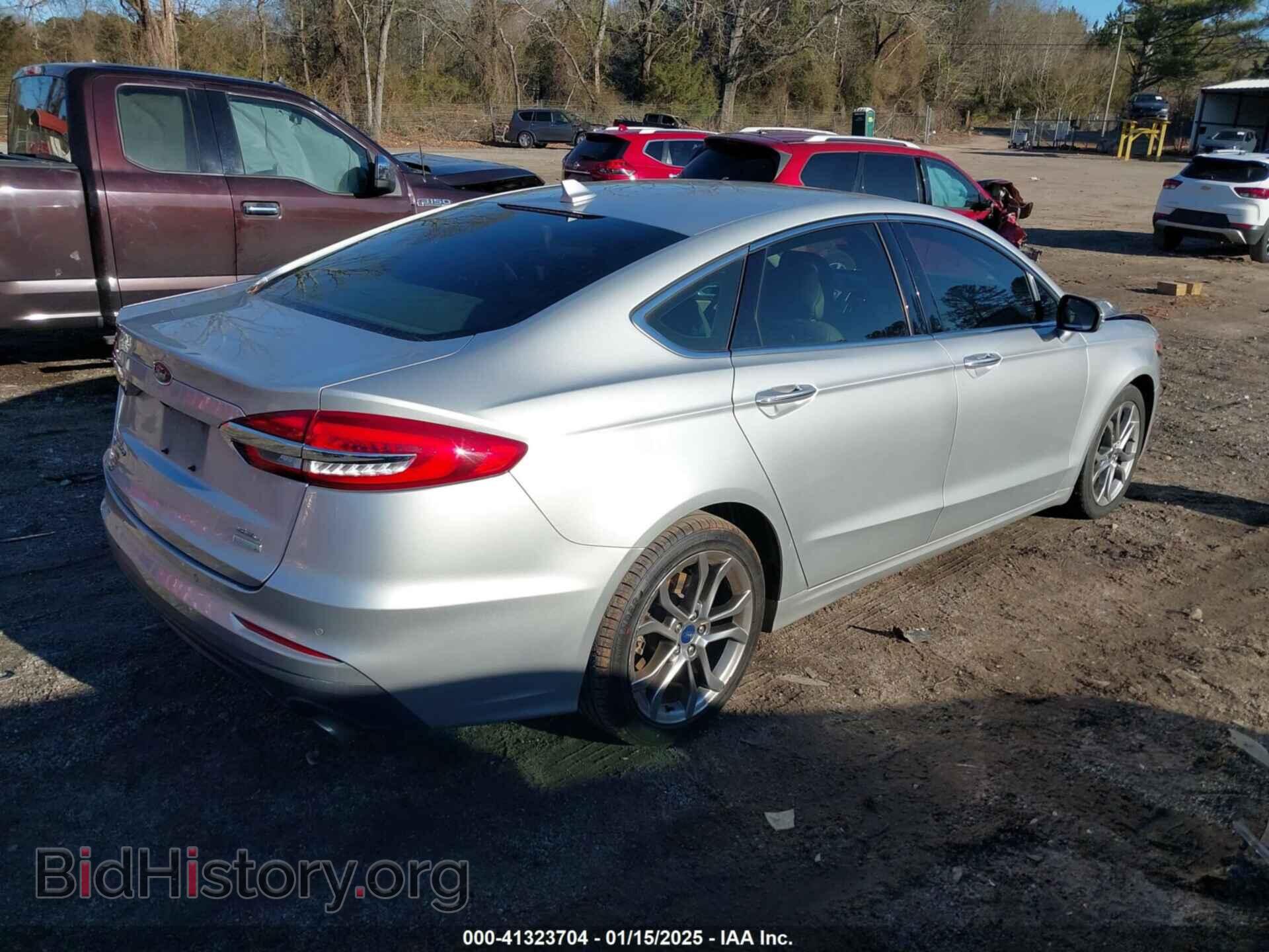 2019 FORD FUSION - VIN: 3FA6P0CD1KR150972 - Фото 4