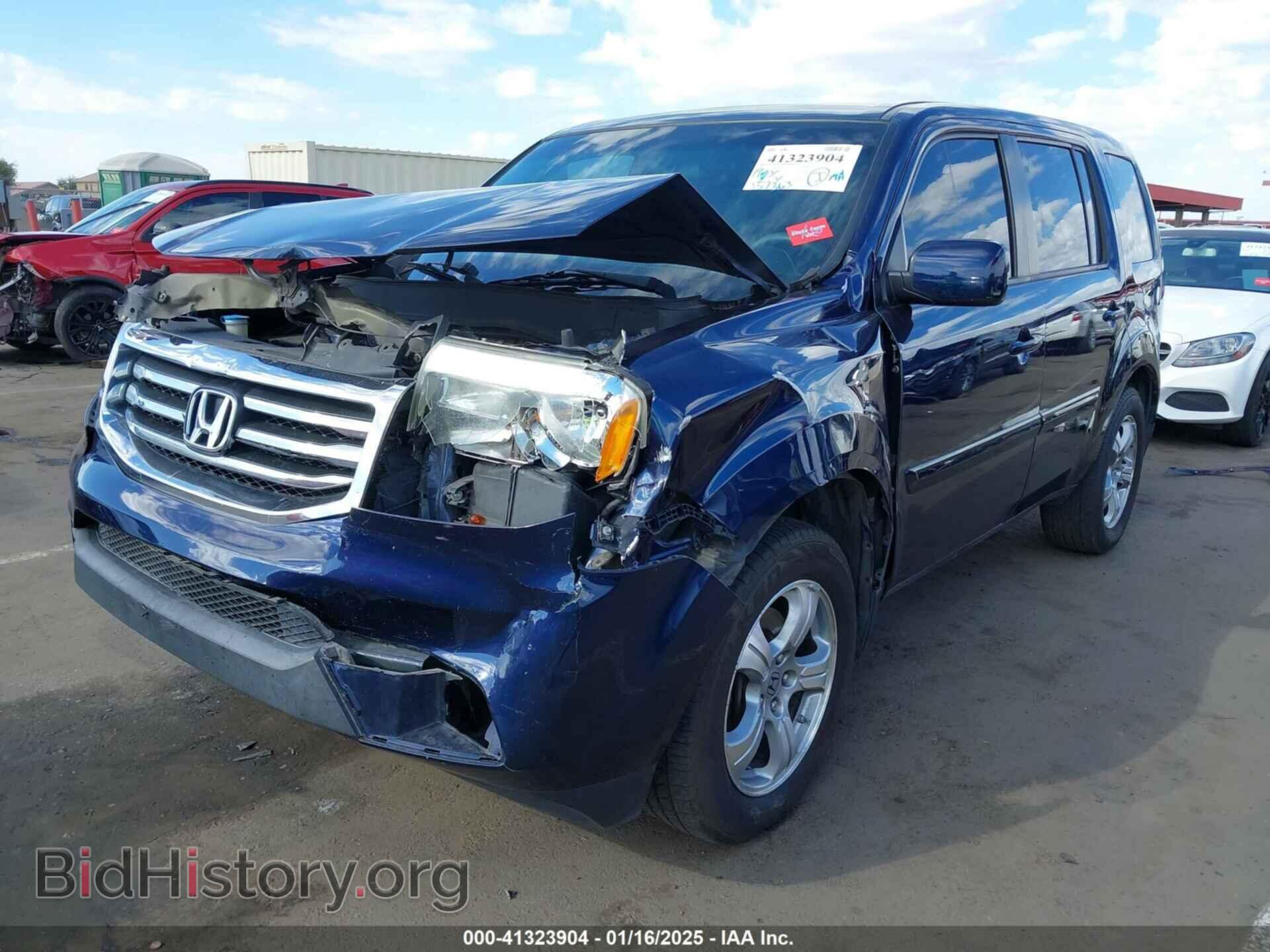 2013 HONDA PILOT - VIN: 5FNYF3H45DB027941 - Фото 2
