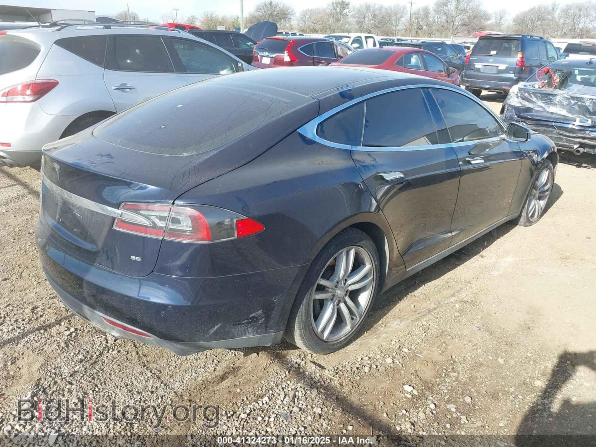 2014 TESLA MODEL S - VIN: 5YJSA1H19EFP60722 - Photo 4