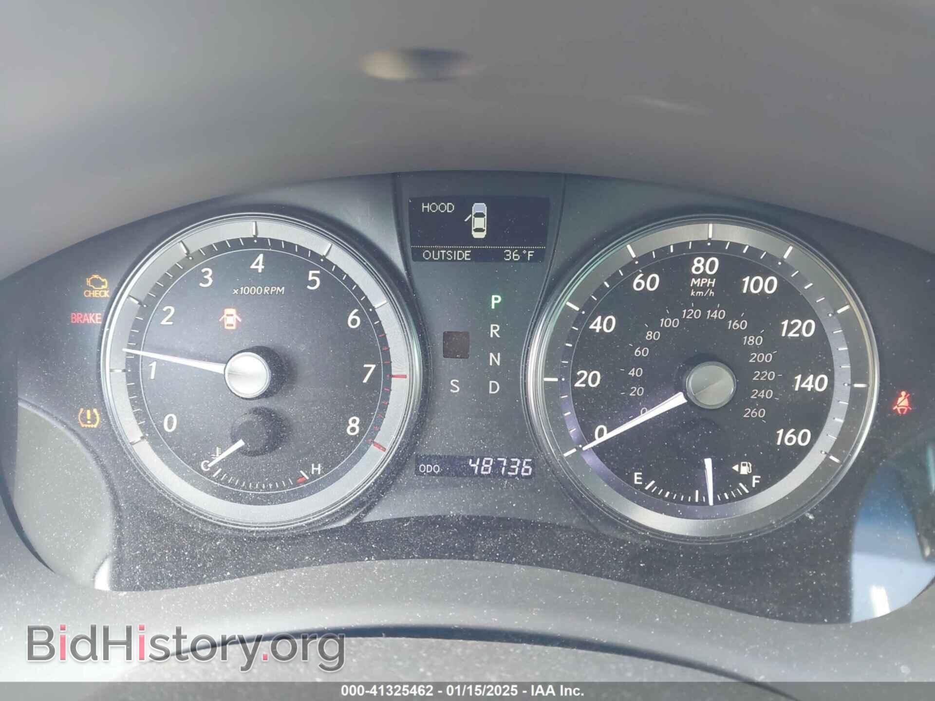 2012 LEXUS ES 350 - VIN: JTHBK1EG6C2494712 - Фото 7