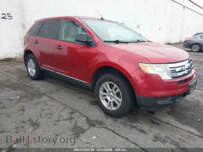 2007 Ford EDGE SE, red — VIN 2FMDK36CX7BB66898, IAAI