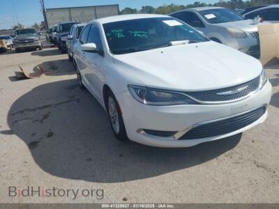 2015 Chrysler 200 Limited, белый — VIN 1C3CCCAB8FN612887, IAAI