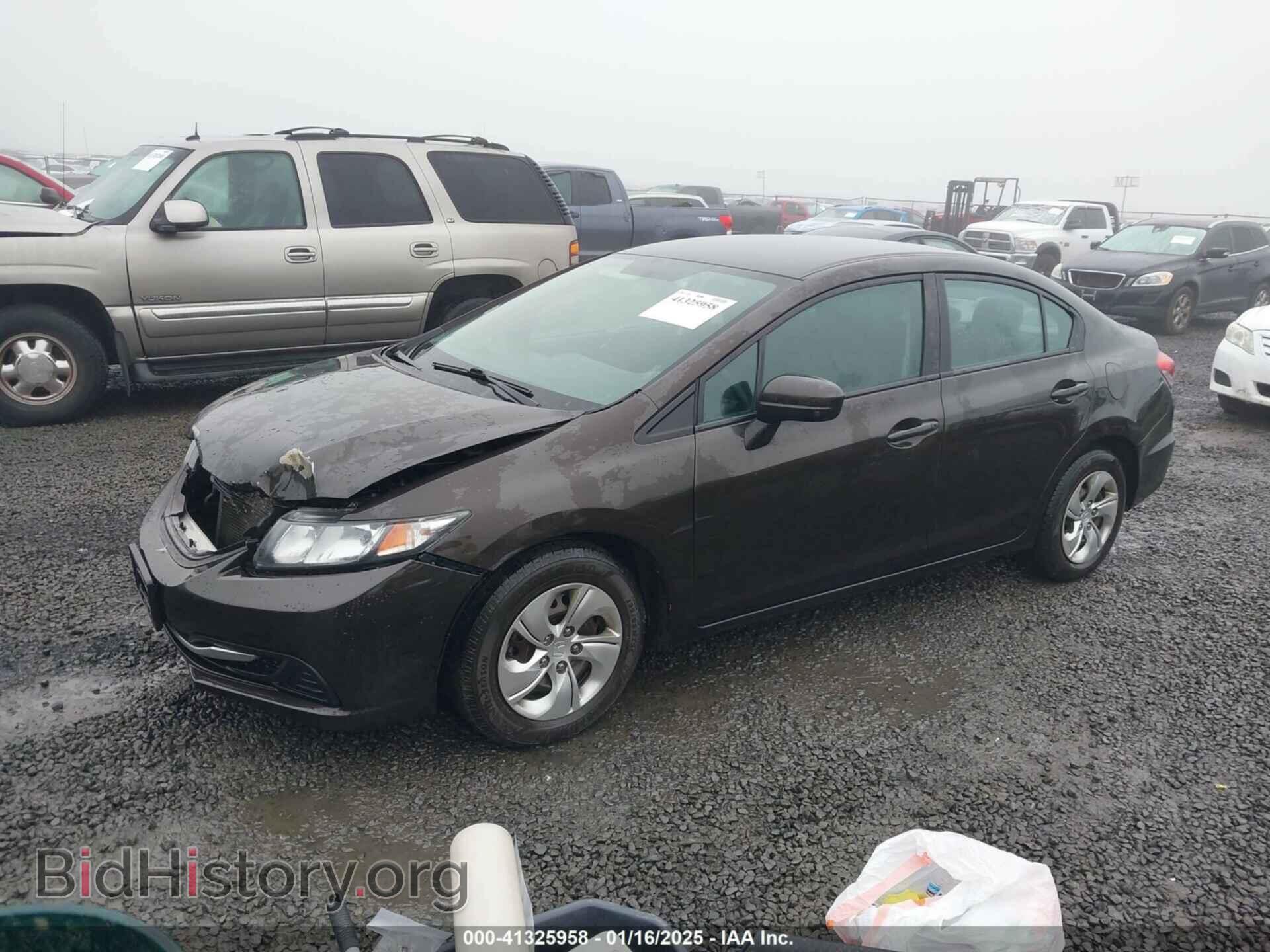 2014 HONDA CIVIC - VIN: 2HGFB2F50EH521503 - Фото 2