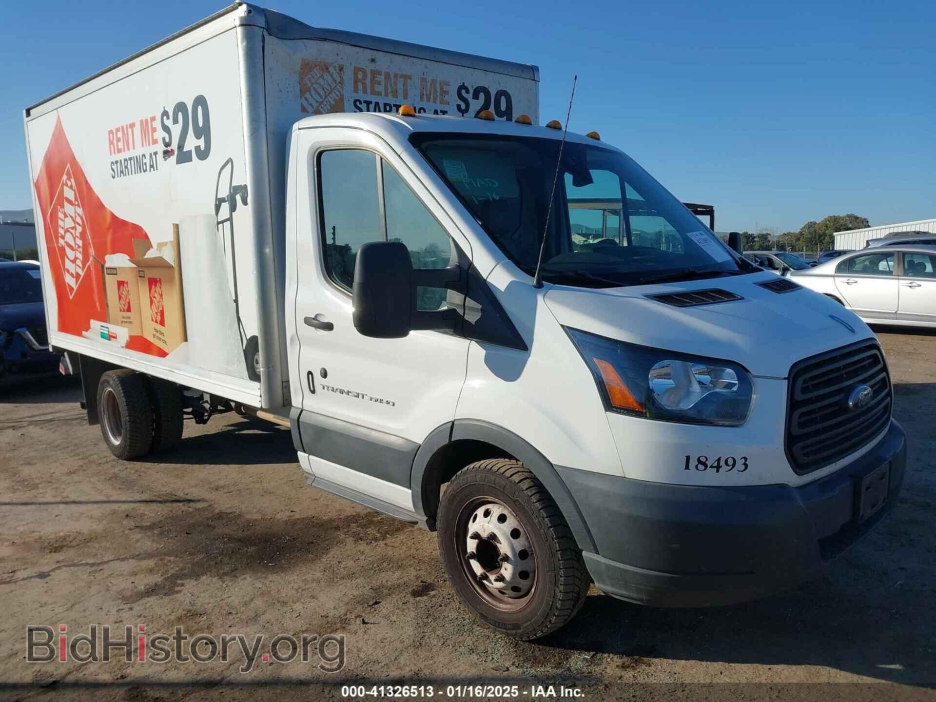 Фотография 1FDBF8ZM9JKA62171 - FORD TRANSIT-350 CAB 2018