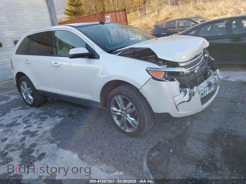2014 Ford EDGE SEL (VIN 2FMDK4JC5EBA57503) — photo 1 of 20, IAAI, damage: front end