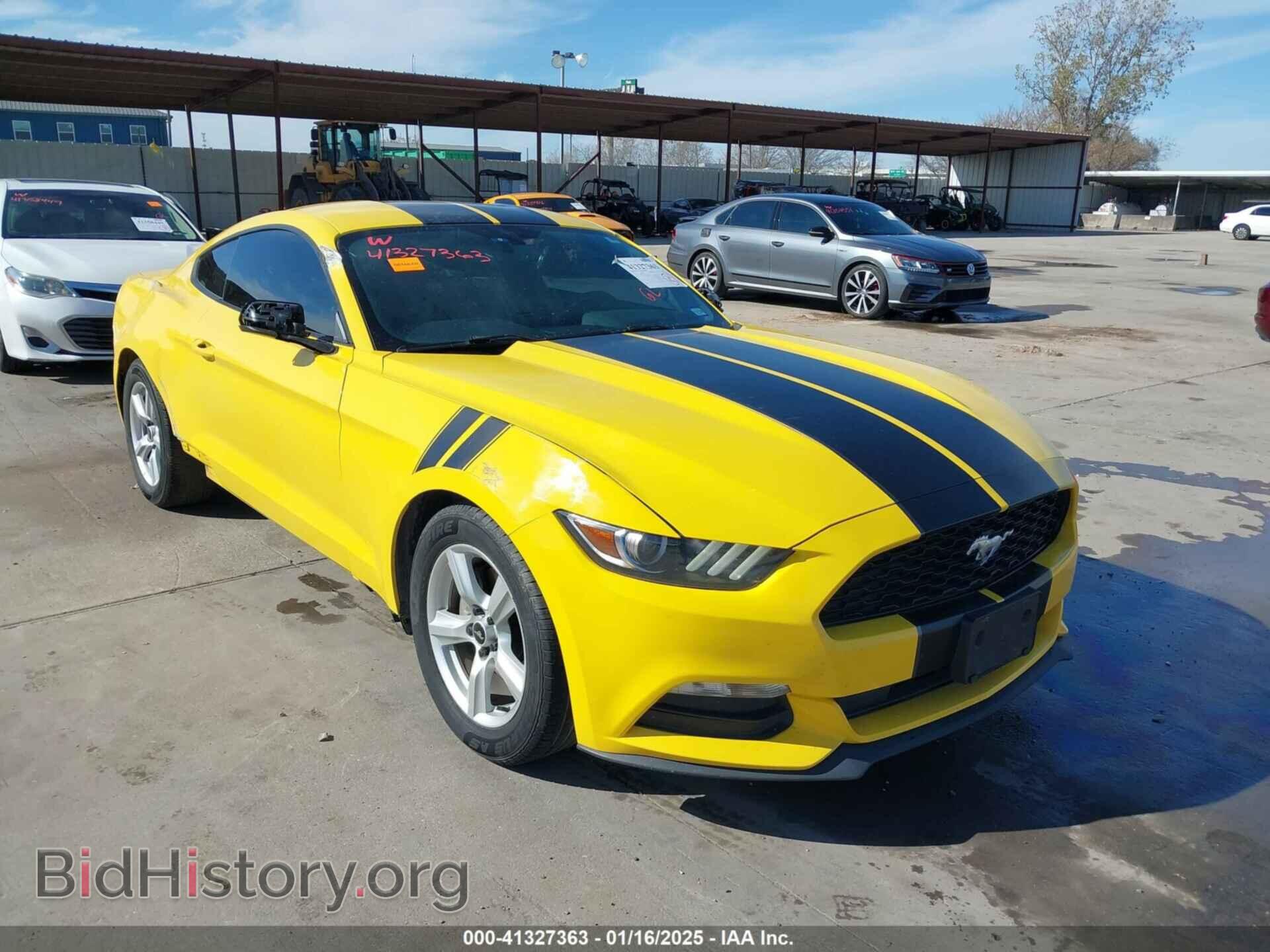Фотография 1FA6P8AM1H5309244 - FORD MUSTANG 2017