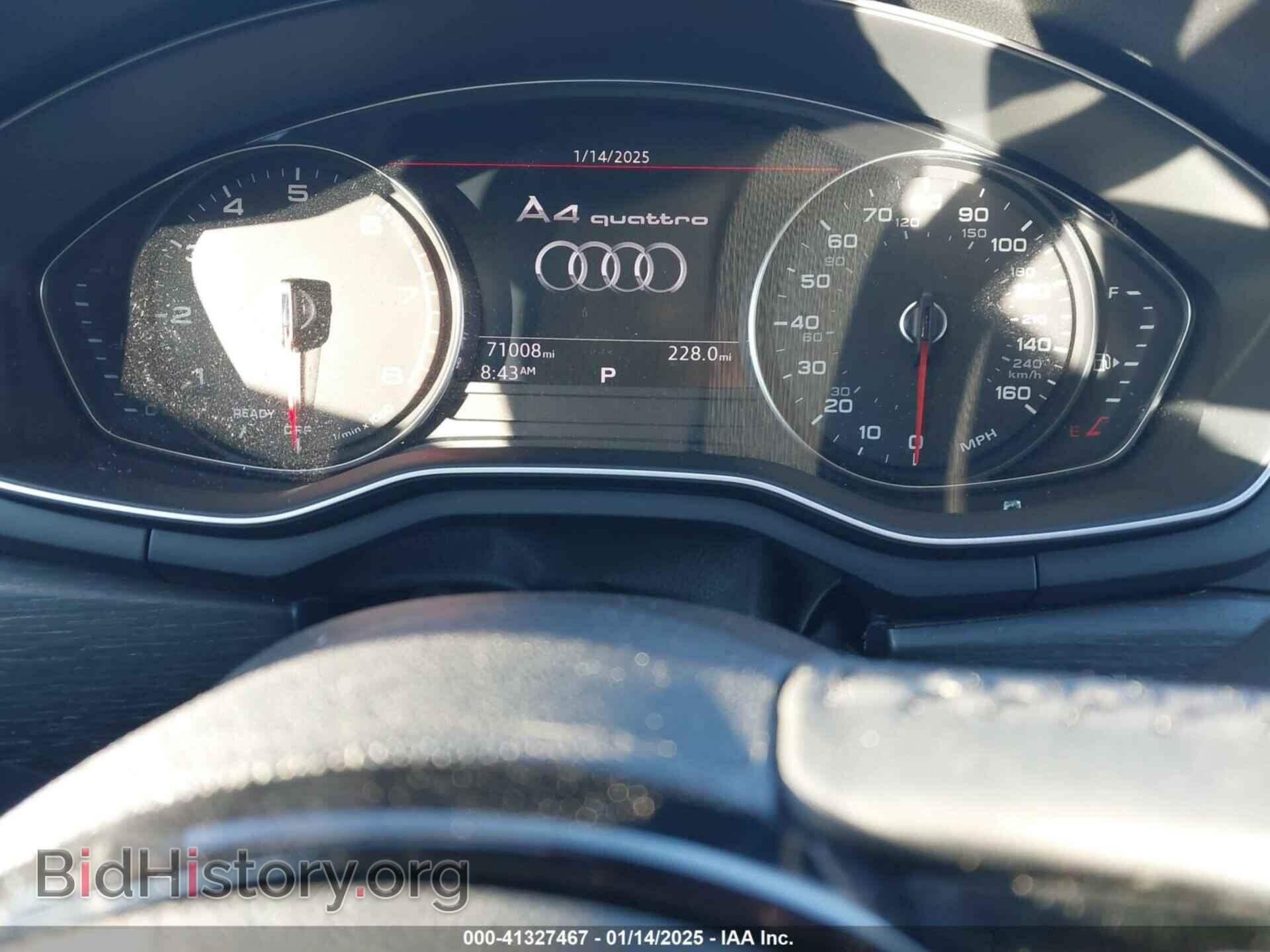 2019 AUDI A4 - VIN: WAUDNAF48KN018378 - Фото 7