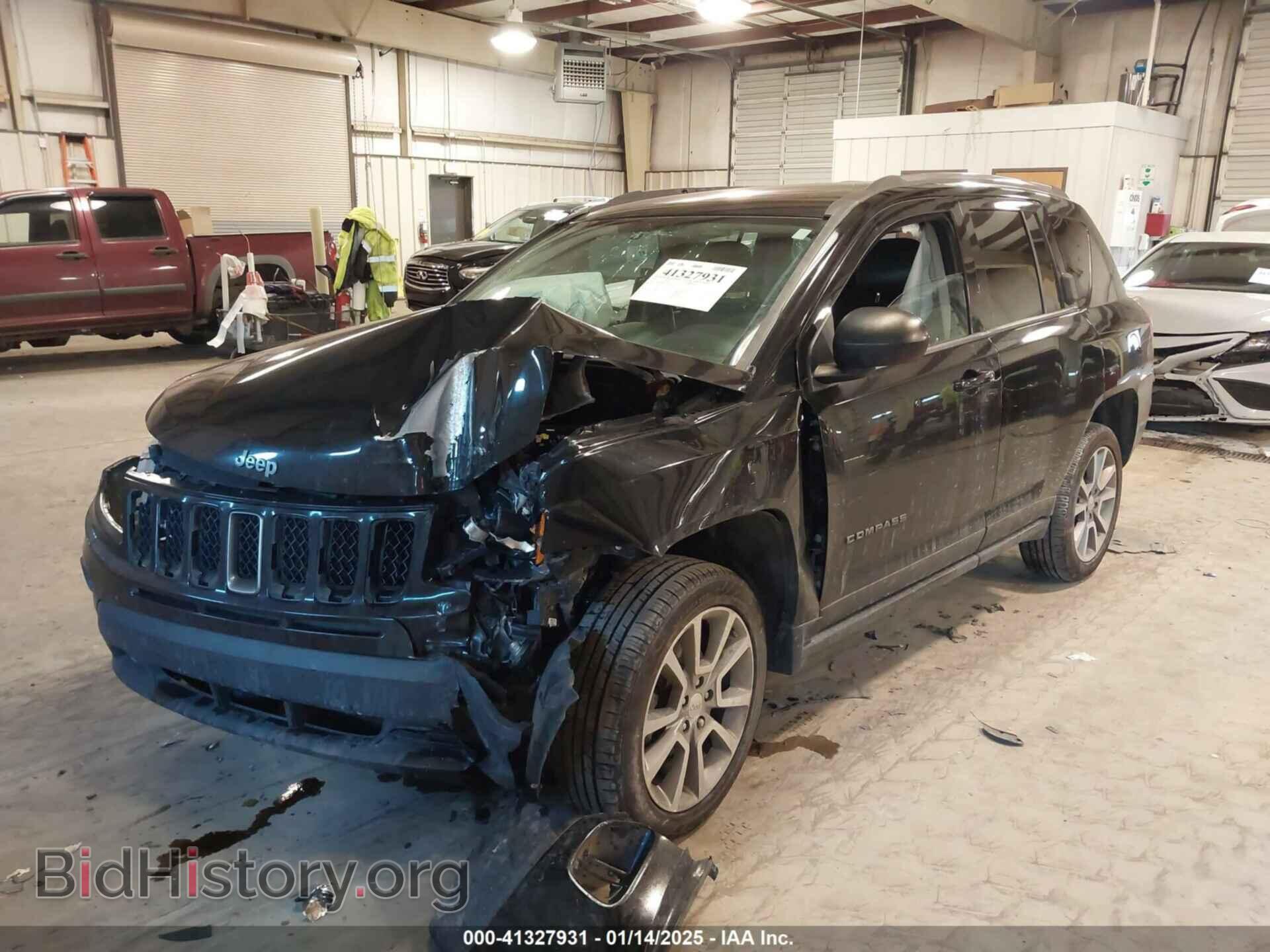 2016 JEEP COMPASS - VIN: 1C4NJDBB6GD657977 - Фото 2