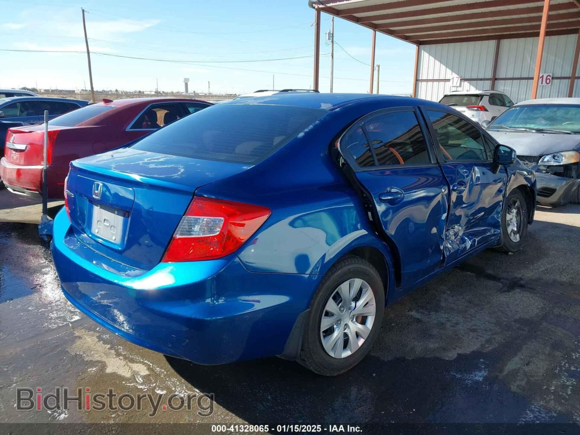 2012 HONDA CIVIC SDN - VIN: 2HGFB2F51CH571226 - Фото 4