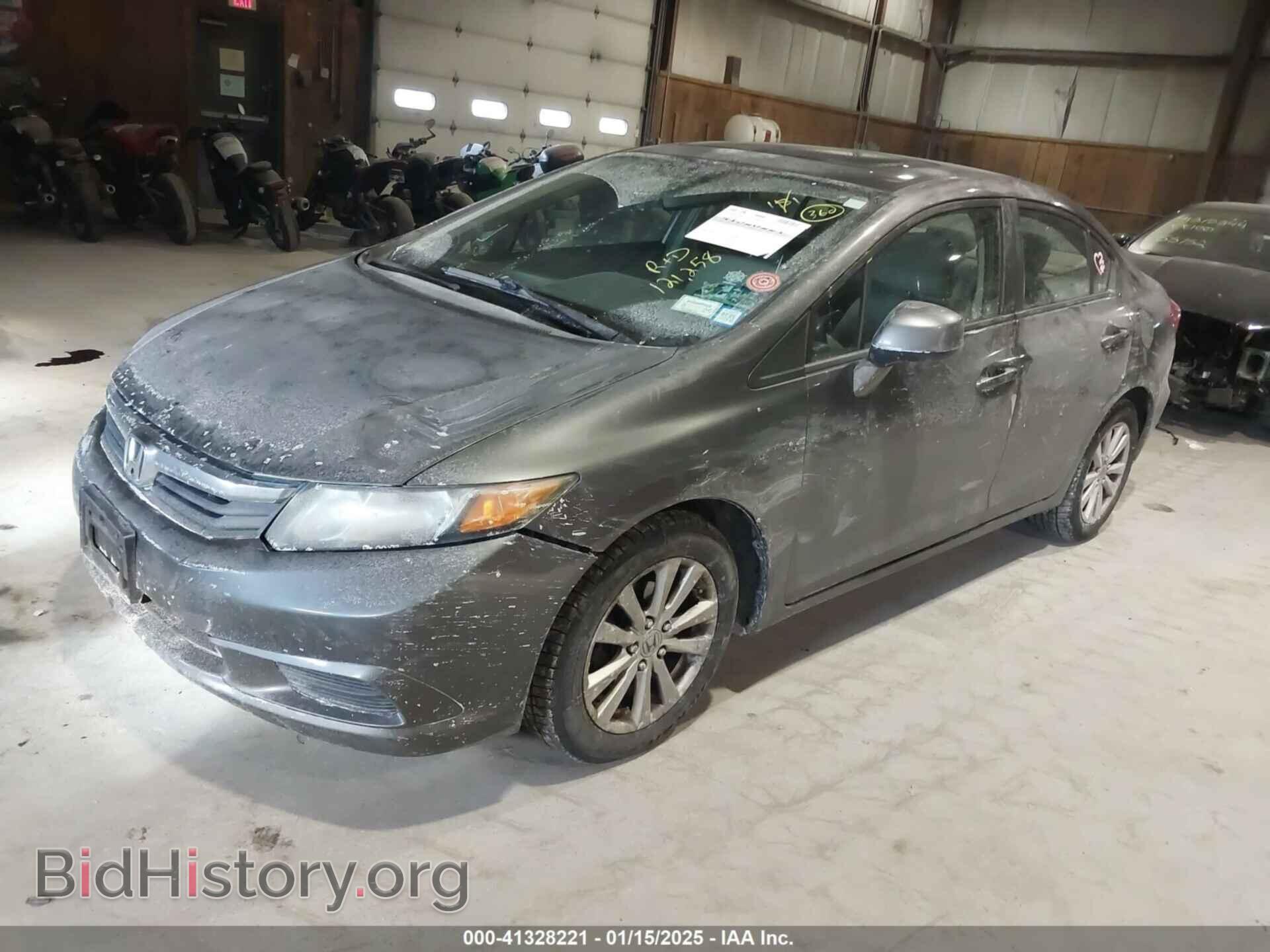 2012 HONDA CIVIC SDN - VIN: 2HGFB2F91CH580396 - Фото 2