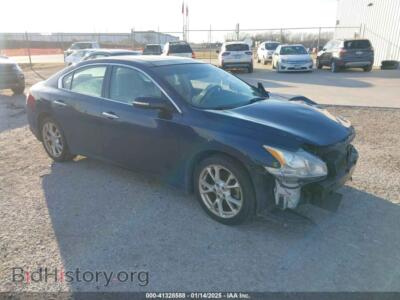 2012 Nissan MAXIMA 3.5 S/3.5 SV, blue — VIN 1N4AA5APXCT848941, IAAI