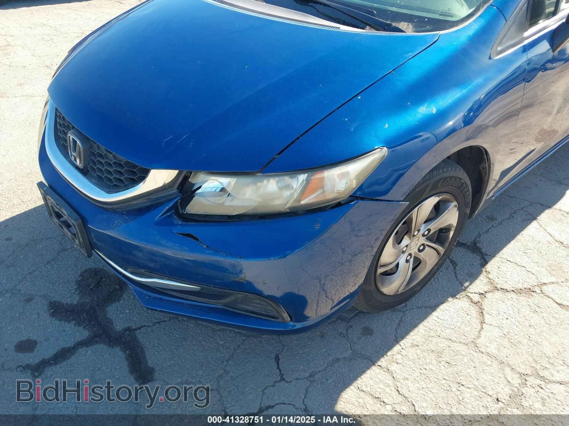 2013 HONDA CIVIC - VIN: 2HGFB2F59DH564199 - Фото 6