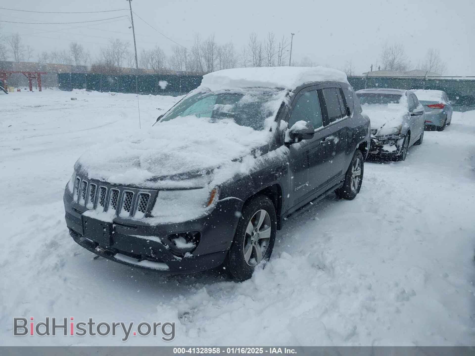 2017 JEEP COMPASS - VIN: 1C4NJDEB9HD113292 - Фото 2
