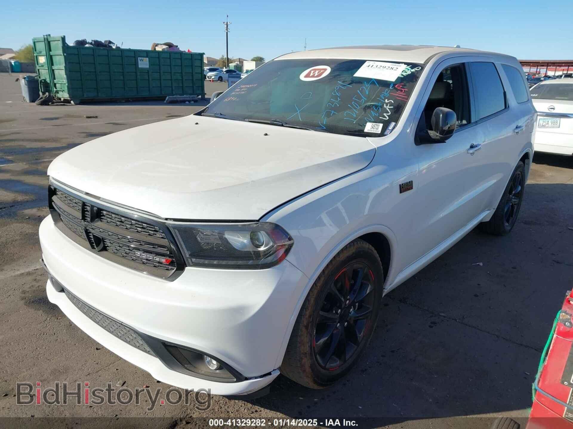 2017 DODGE DURANGO - VIN: 1C4SDHCT8HC736891 - Фото 2