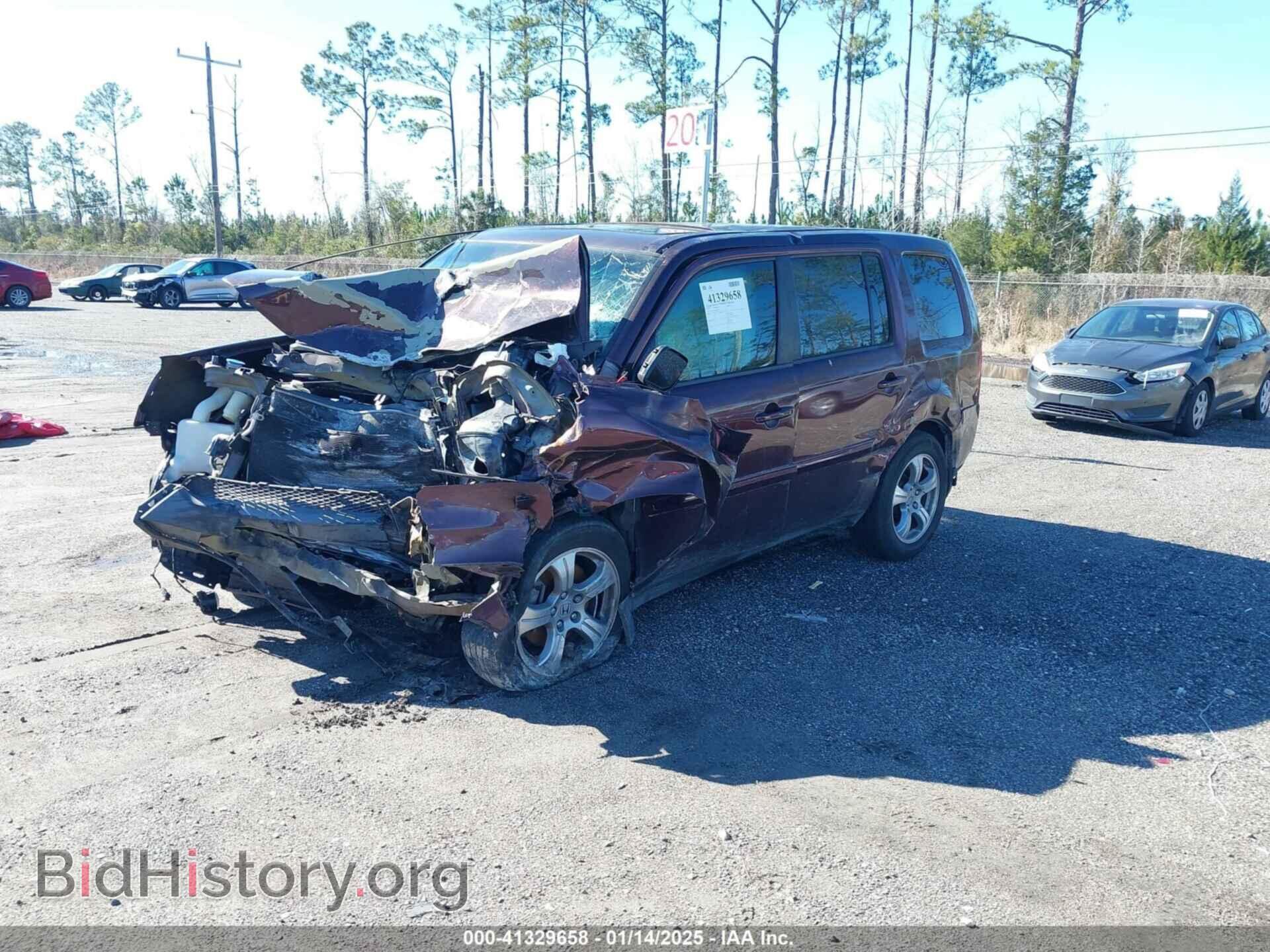2013 HONDA PILOT - VIN: 5FNYF3H52DB026514 - Фото 2