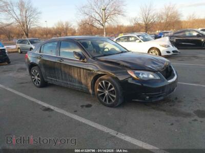 2013 Chrysler 200 Touring, черный — VIN 1C3CCBBB5DN542142, IAAI