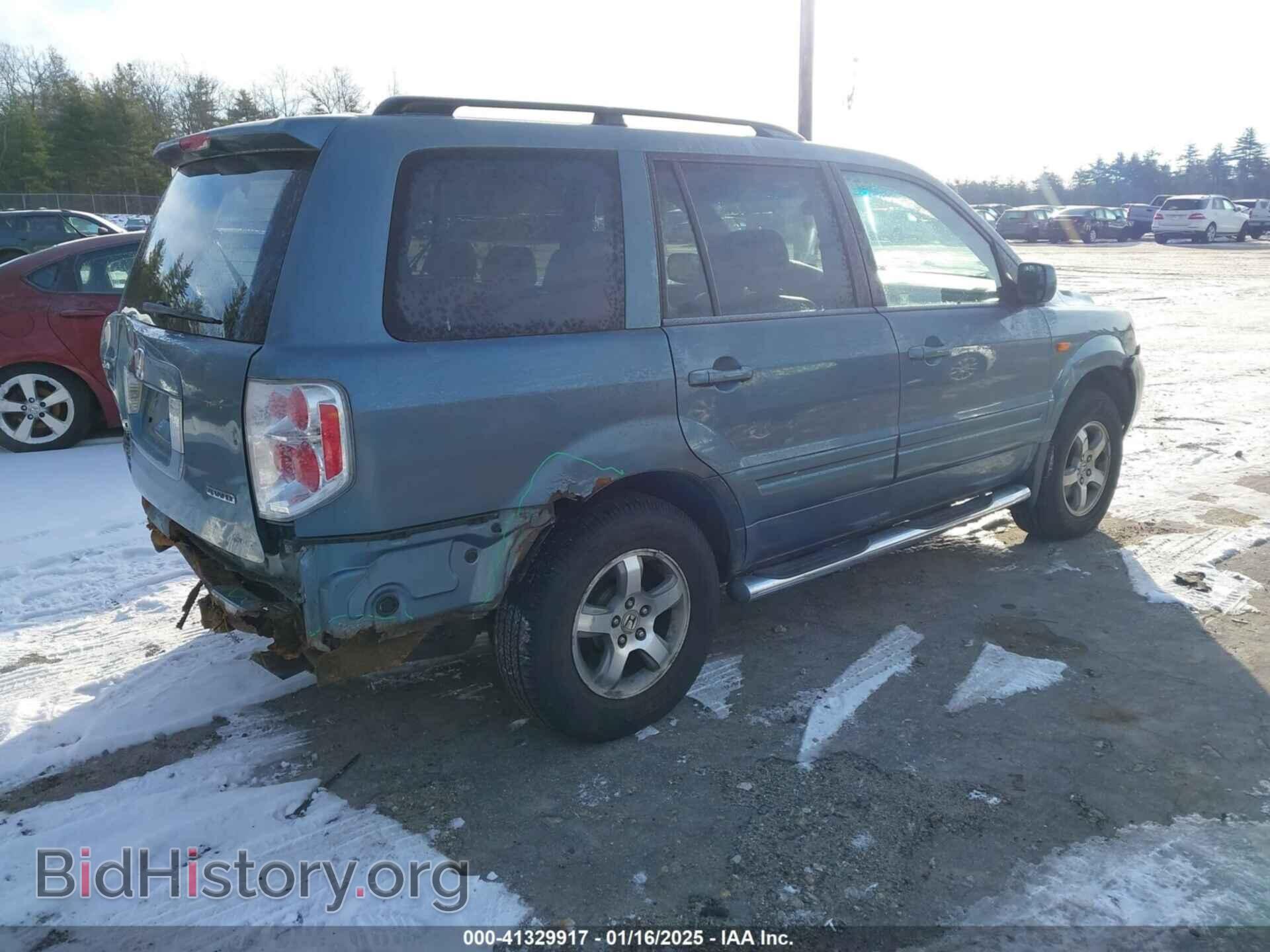 2006 HONDA PILOT - VIN: 2HKYF18766H548928 - Фото 4