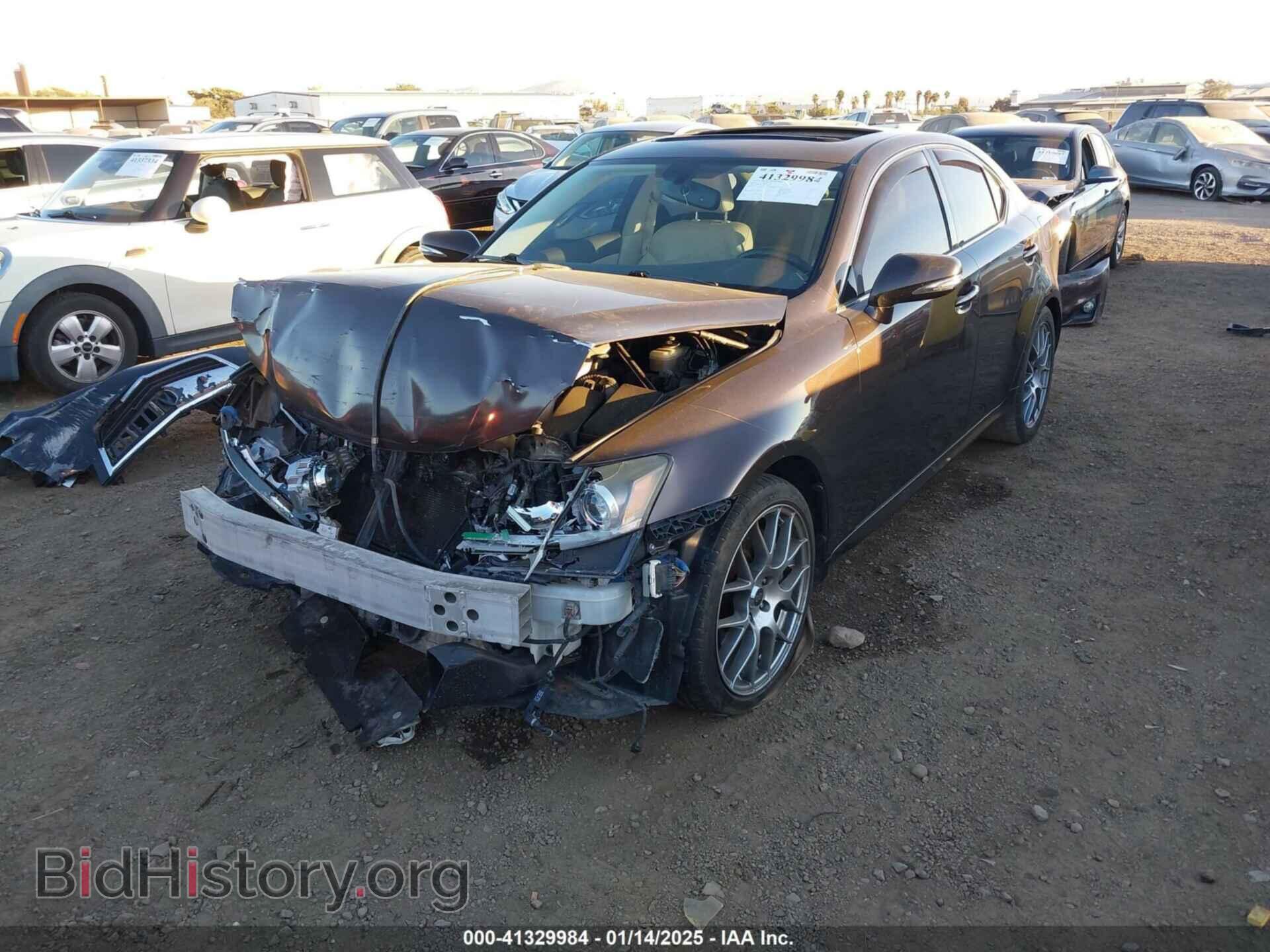 2012 LEXUS IS 350 - VIN: JTHBE5C22C5030157 - Фото 2