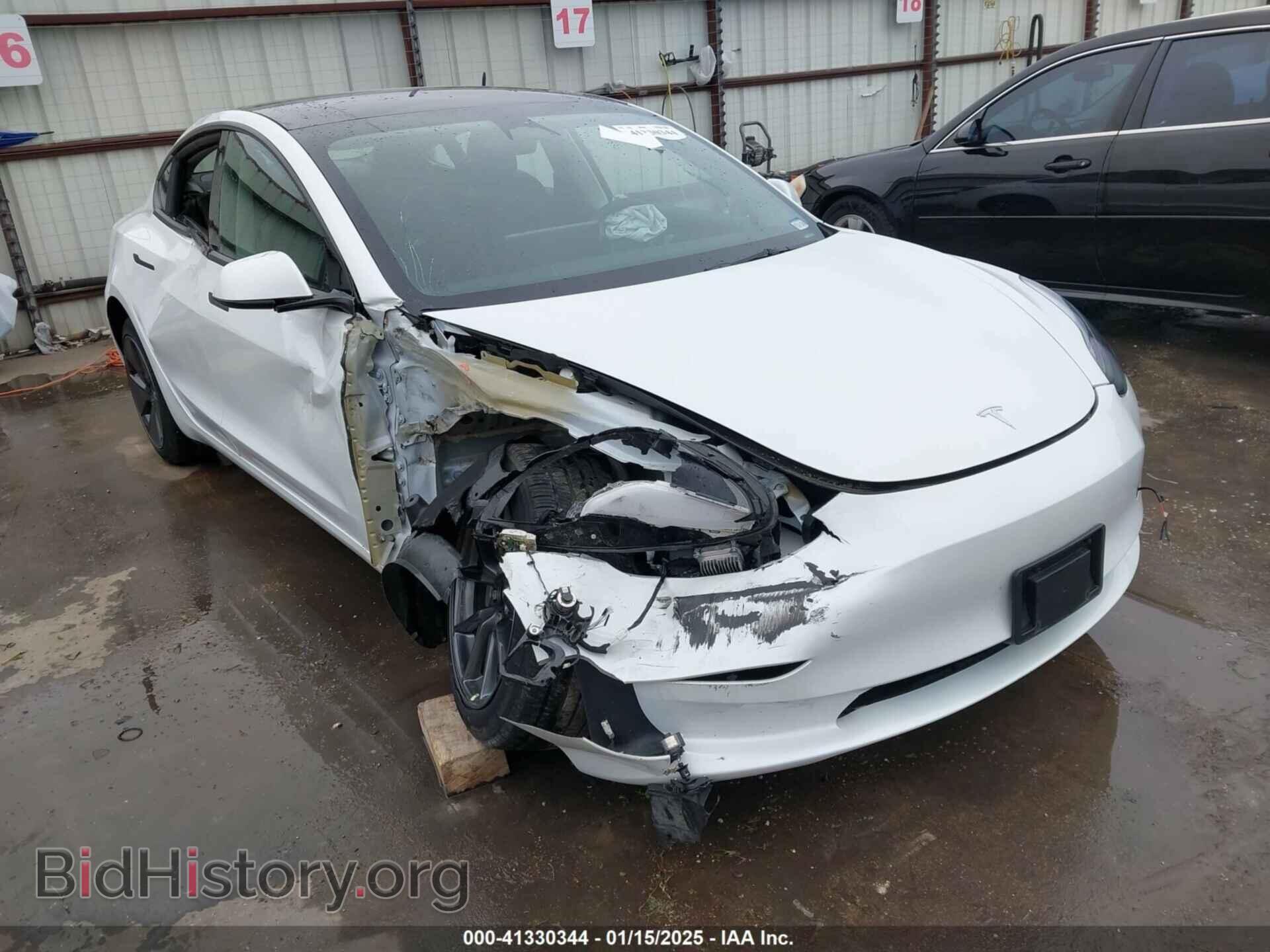 Photo 5YJ3E1EB6PF393433 - TESLA MODEL 3 2023