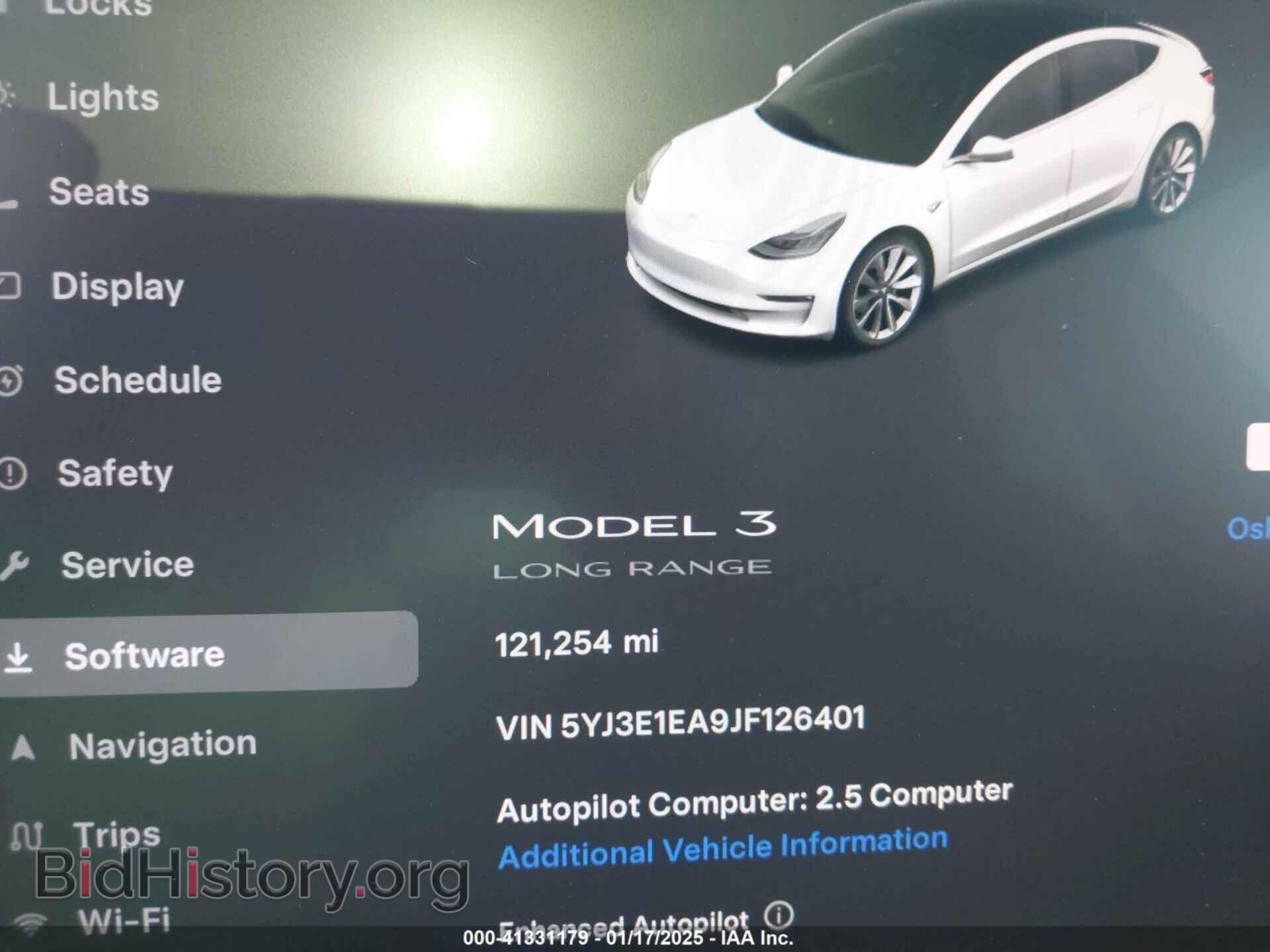 2018 TESLA MODEL 3 - VIN: 5YJ3E1EA9JF126401 - Фото 7