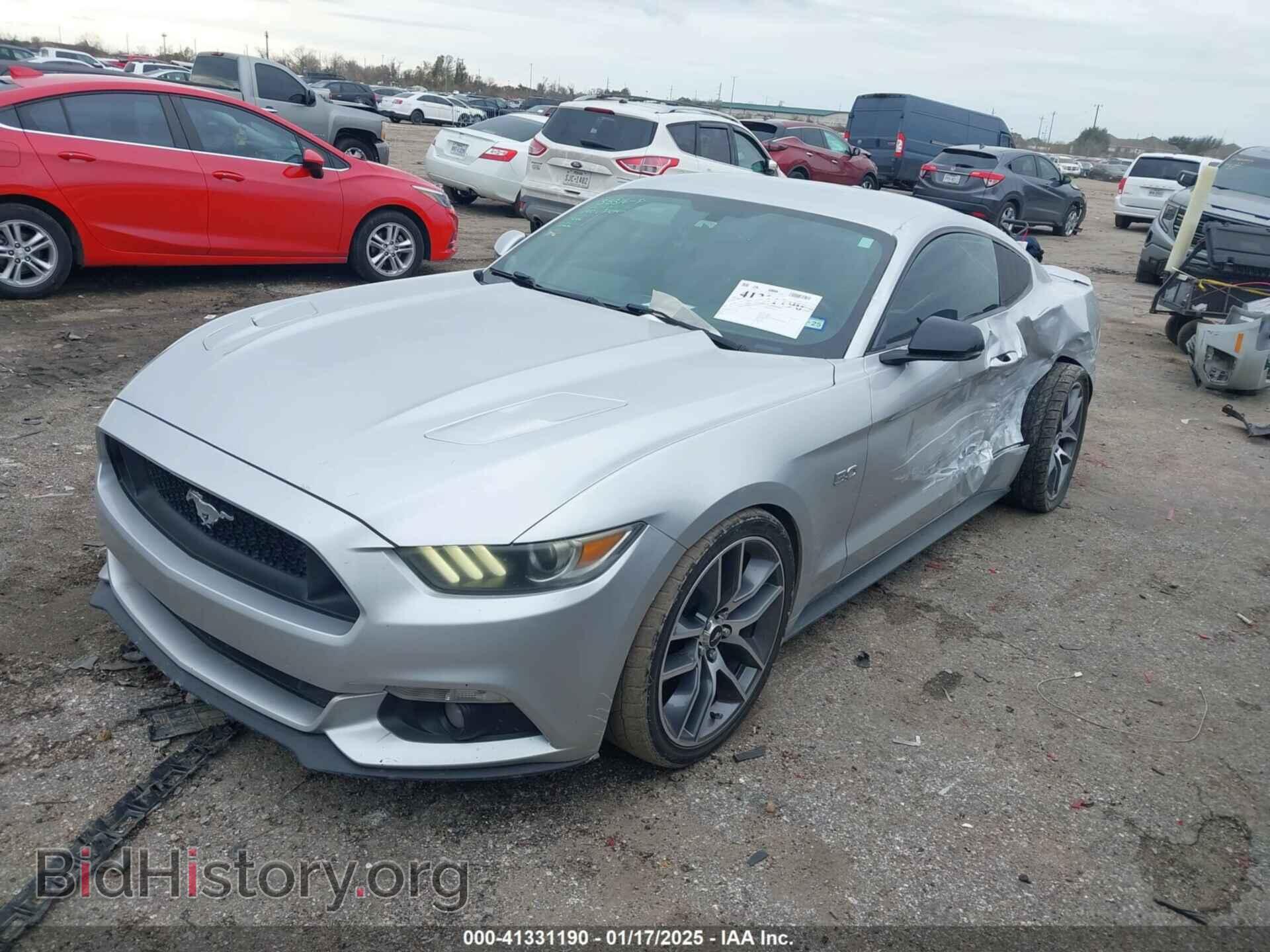 2016 FORD MUSTANG - VIN: 1FA6P8CF6G5229838 - Фото 2