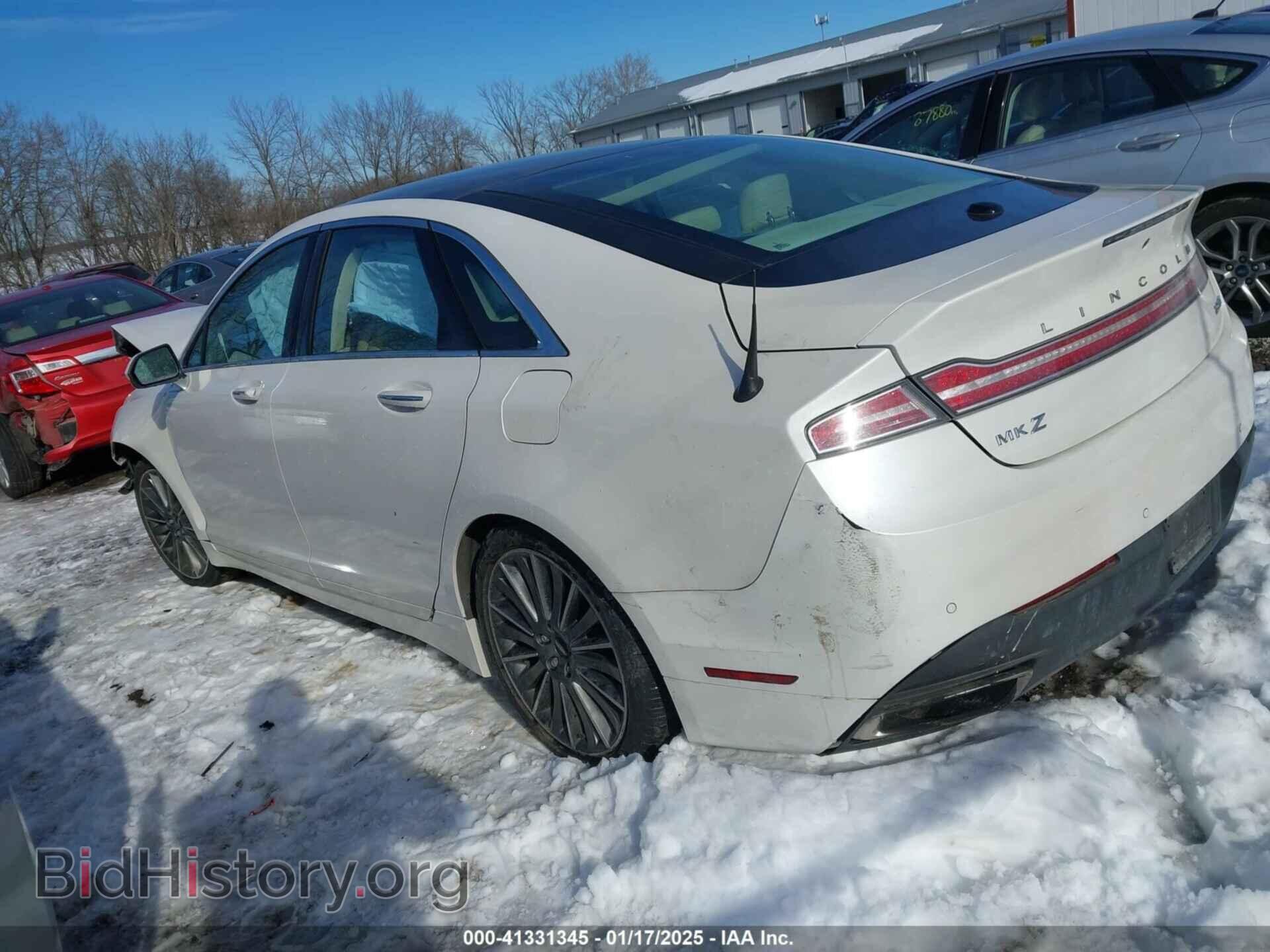2013 LINCOLN MKZ - VIN: 3LN6L2J95DR803074 - Фото 3