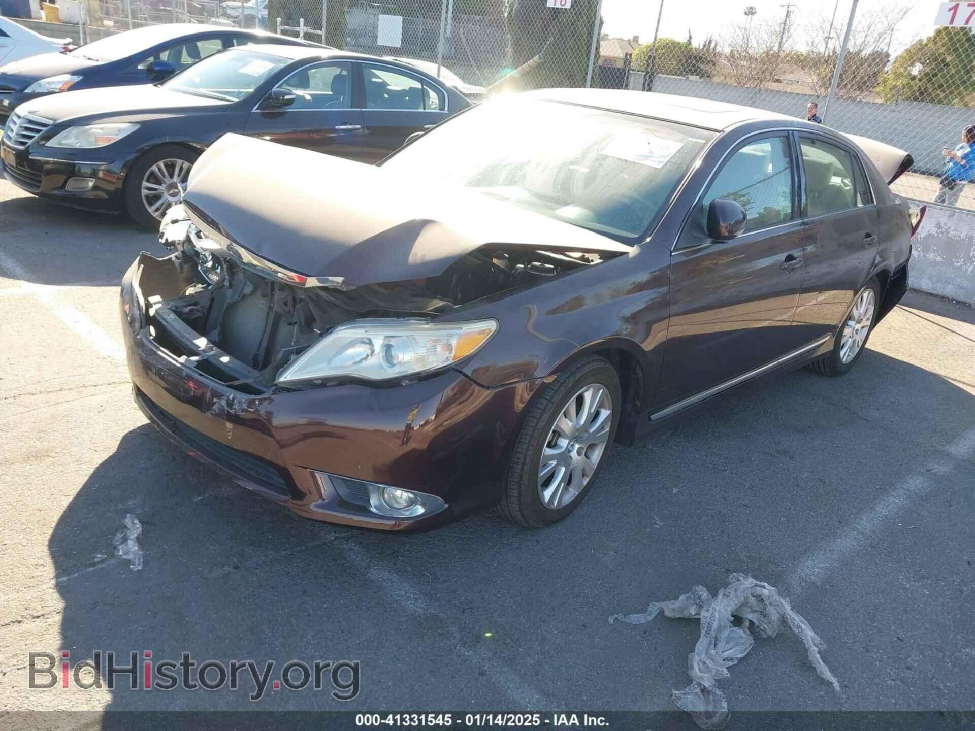 2011 TOYOTA AVALON - VIN: 4T1BK3DB2BU420950 - Фото 2