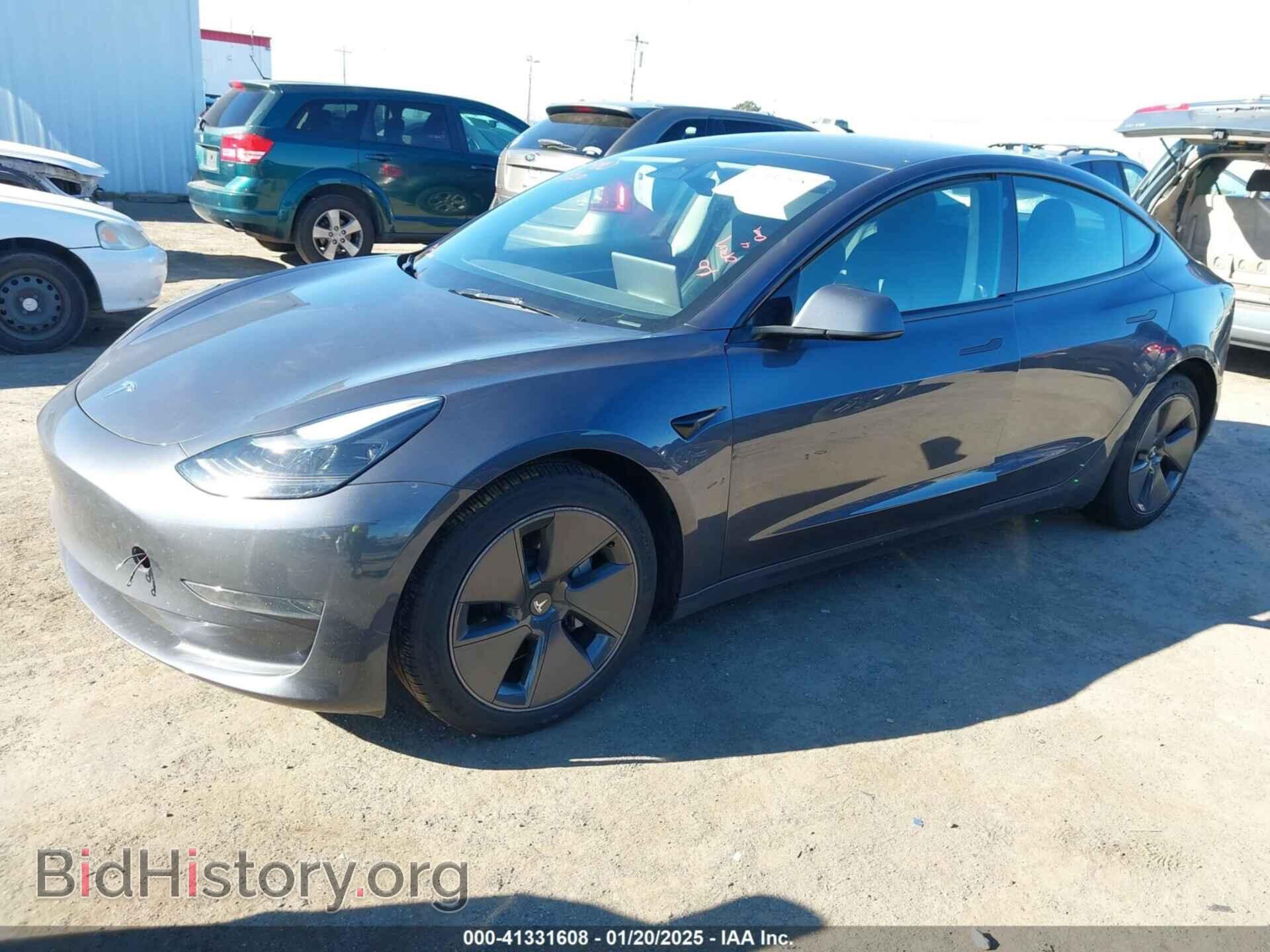 2023 TESLA MODEL 3 - VIN: 5YJ3E1EA2PF615974 - Фото 2
