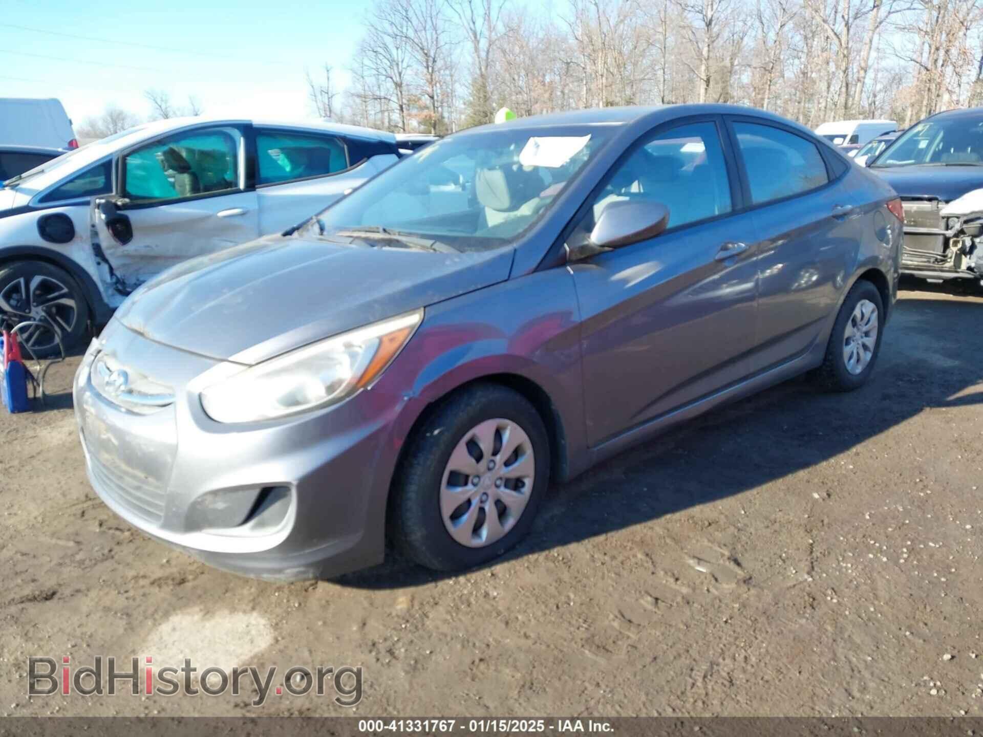 2016 HYUNDAI ACCENT - VIN: KMHCT4AE3GU122484 - Фото 2