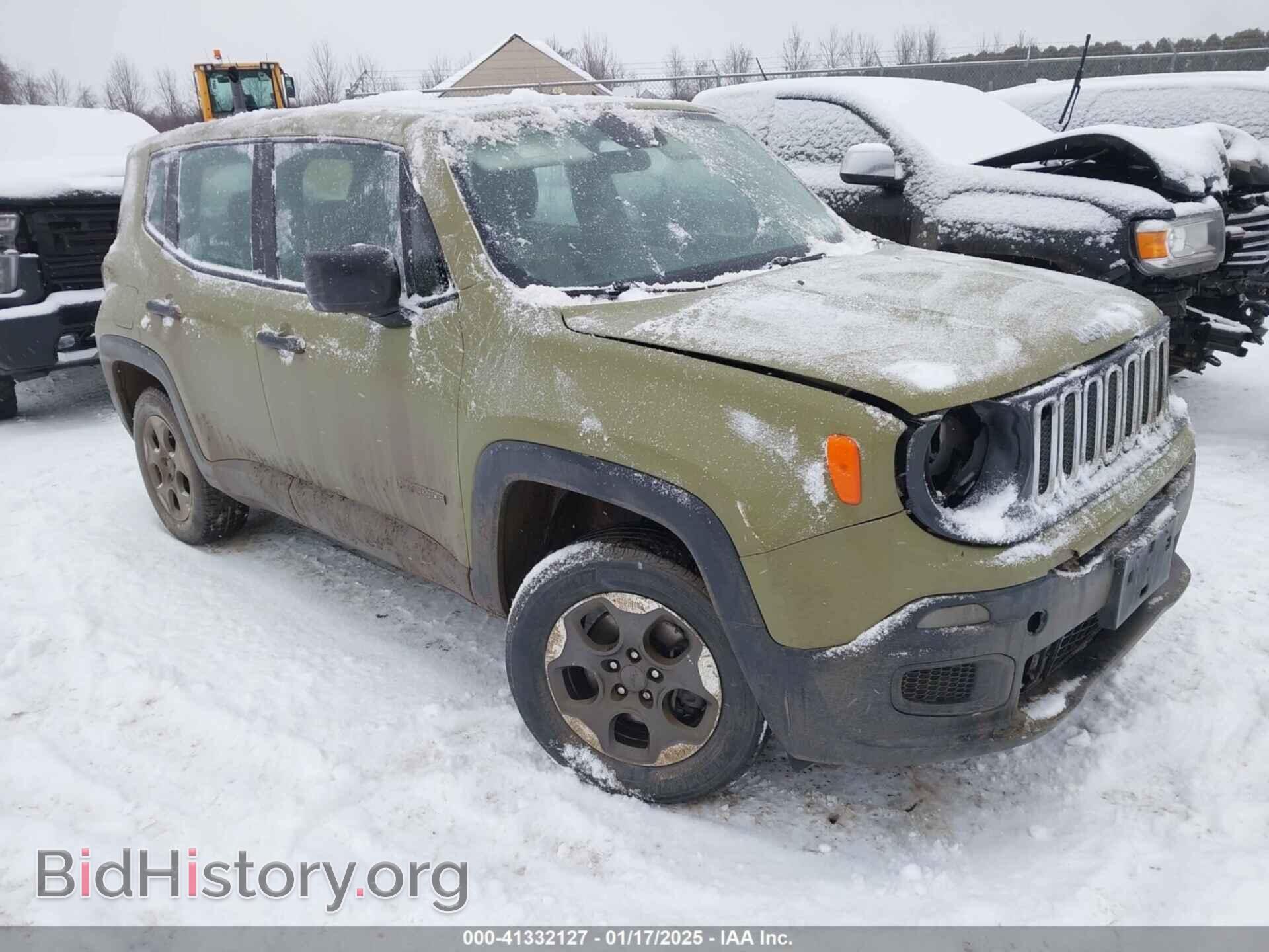 Фотография ZACCJBAT6FPB33654 - JEEP RENEGADE 2015