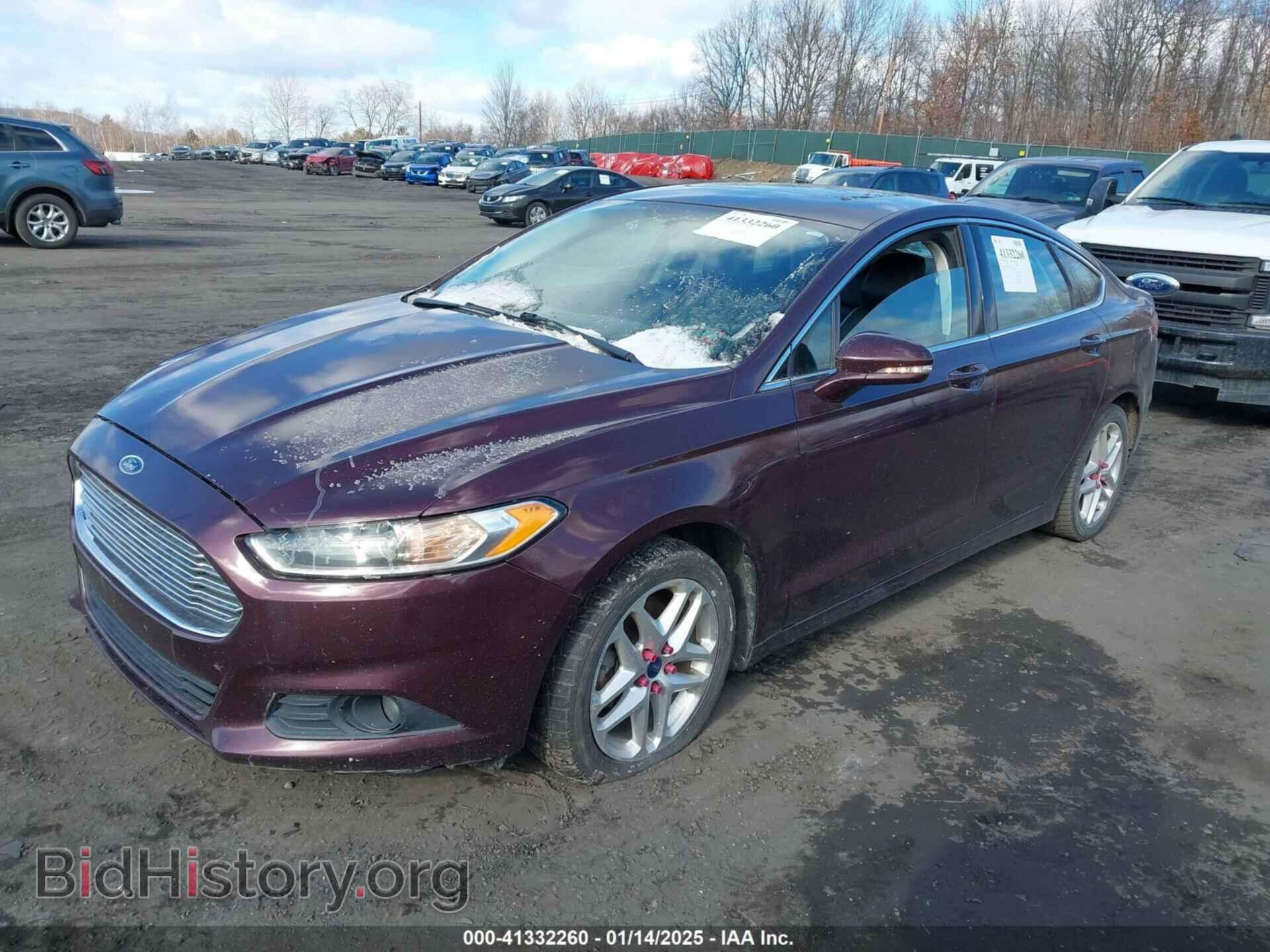 2013 FORD FUSION - VIN: 3FA6P0HR1DR316916 - Фото 2
