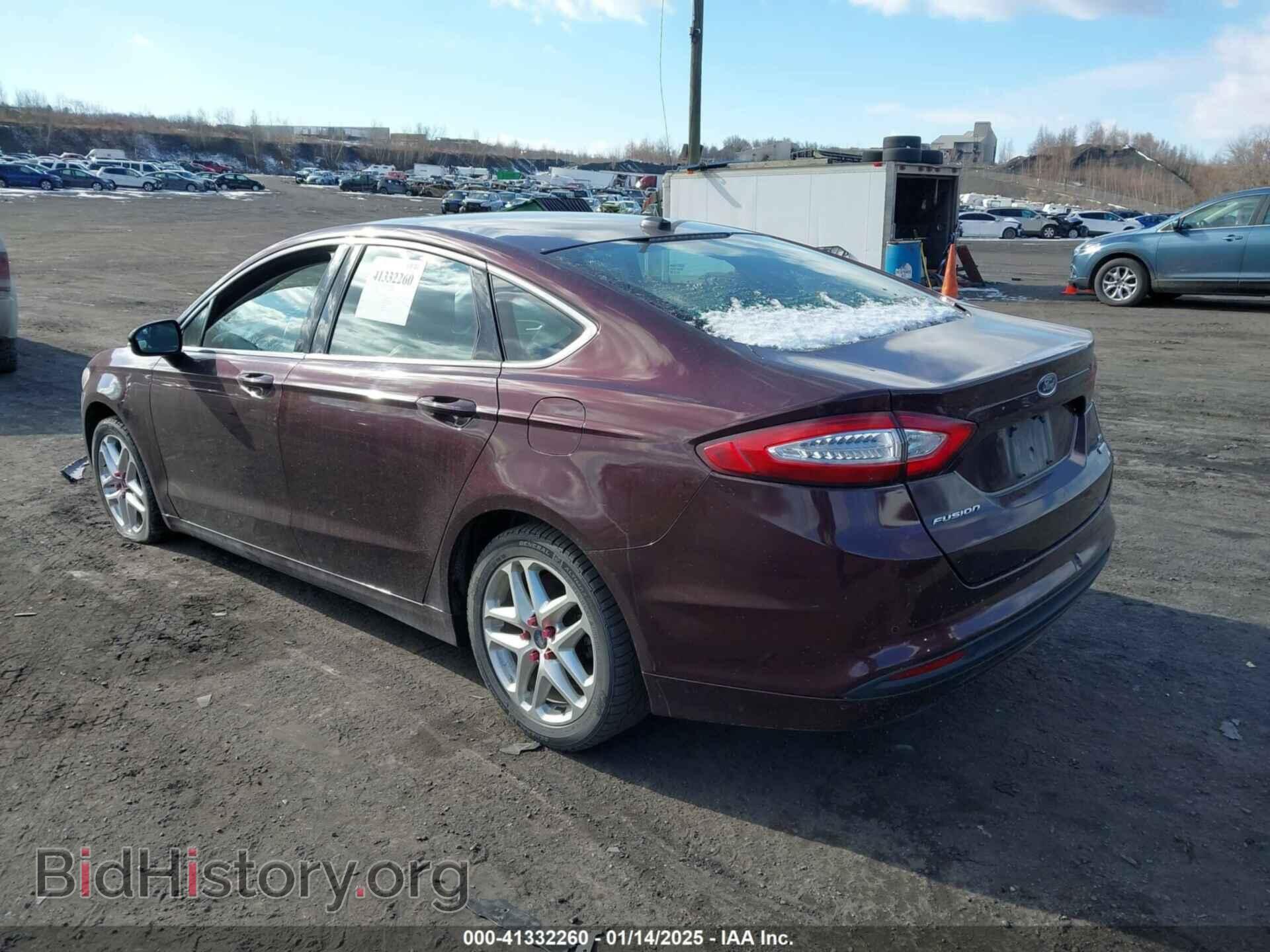 2013 FORD FUSION - VIN: 3FA6P0HR1DR316916 - Фото 3