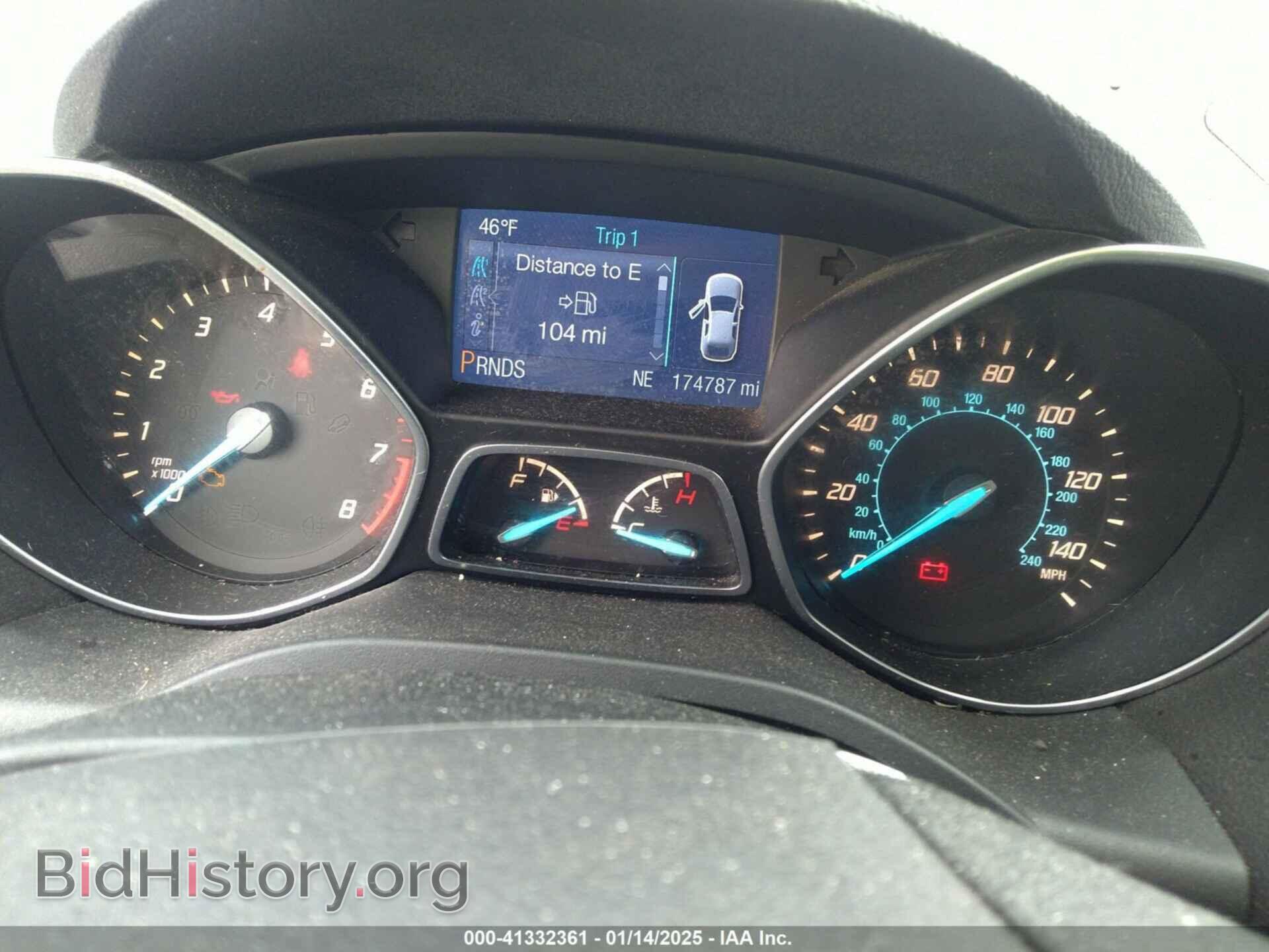 2014 FORD ESCAPE - VIN: 1FMCU0F70EUB71283 - Фото 7