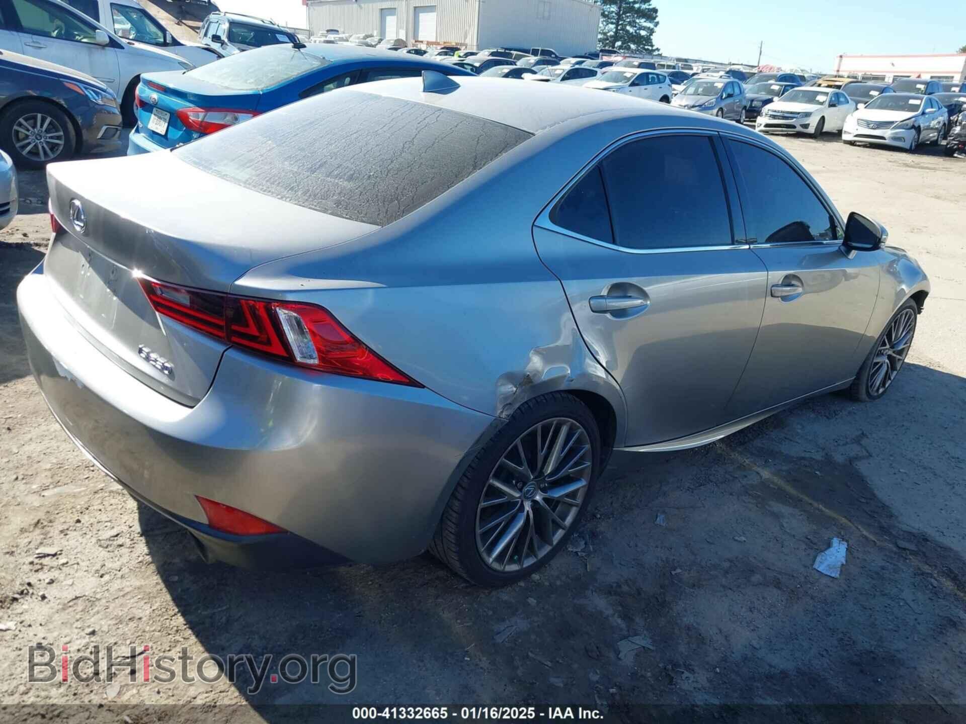 2014 LEXUS IS 250 - VIN: JTHBF1D28E5040828 - Фото 4