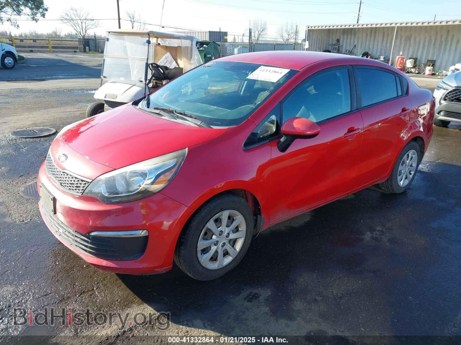 2017 KIA RIO - VIN: KNADM4A36H6062675 - Фото 2