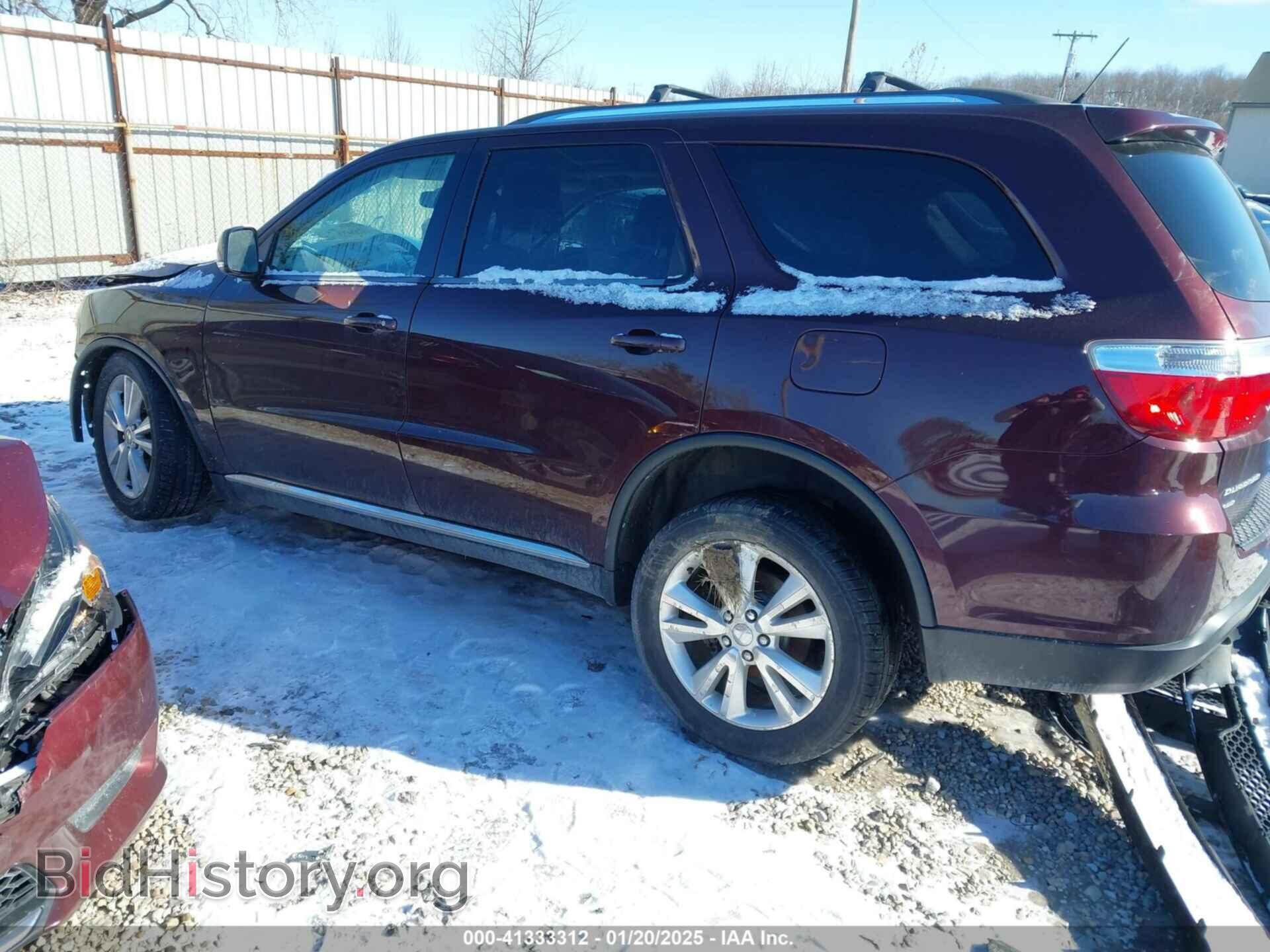 2012 DODGE DURANGO - VIN: 1C4RDJDG4CC309224 - Фото 3