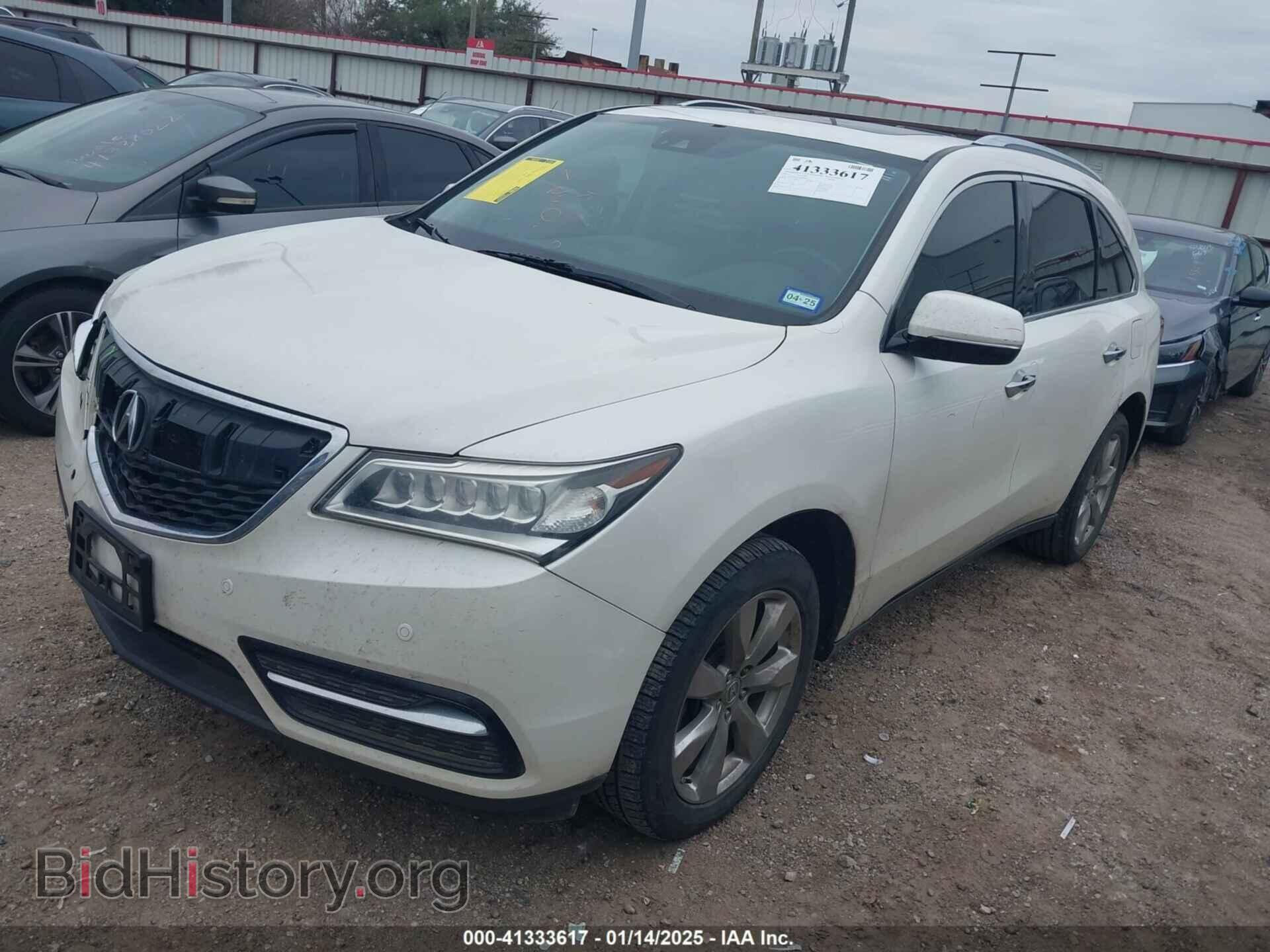 2016 ACURA MDX - VIN: 5FRYD4H93GB024644 - Фото 2