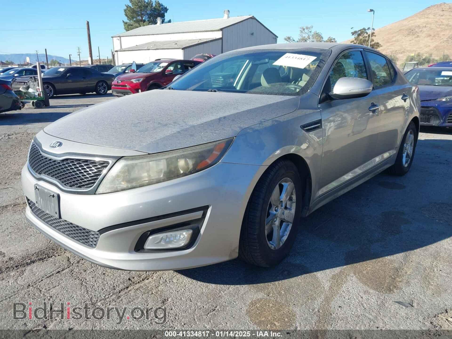 2015 KIA OPTIMA - VIN: 5XXGM4A74FG481481 - Фото 2