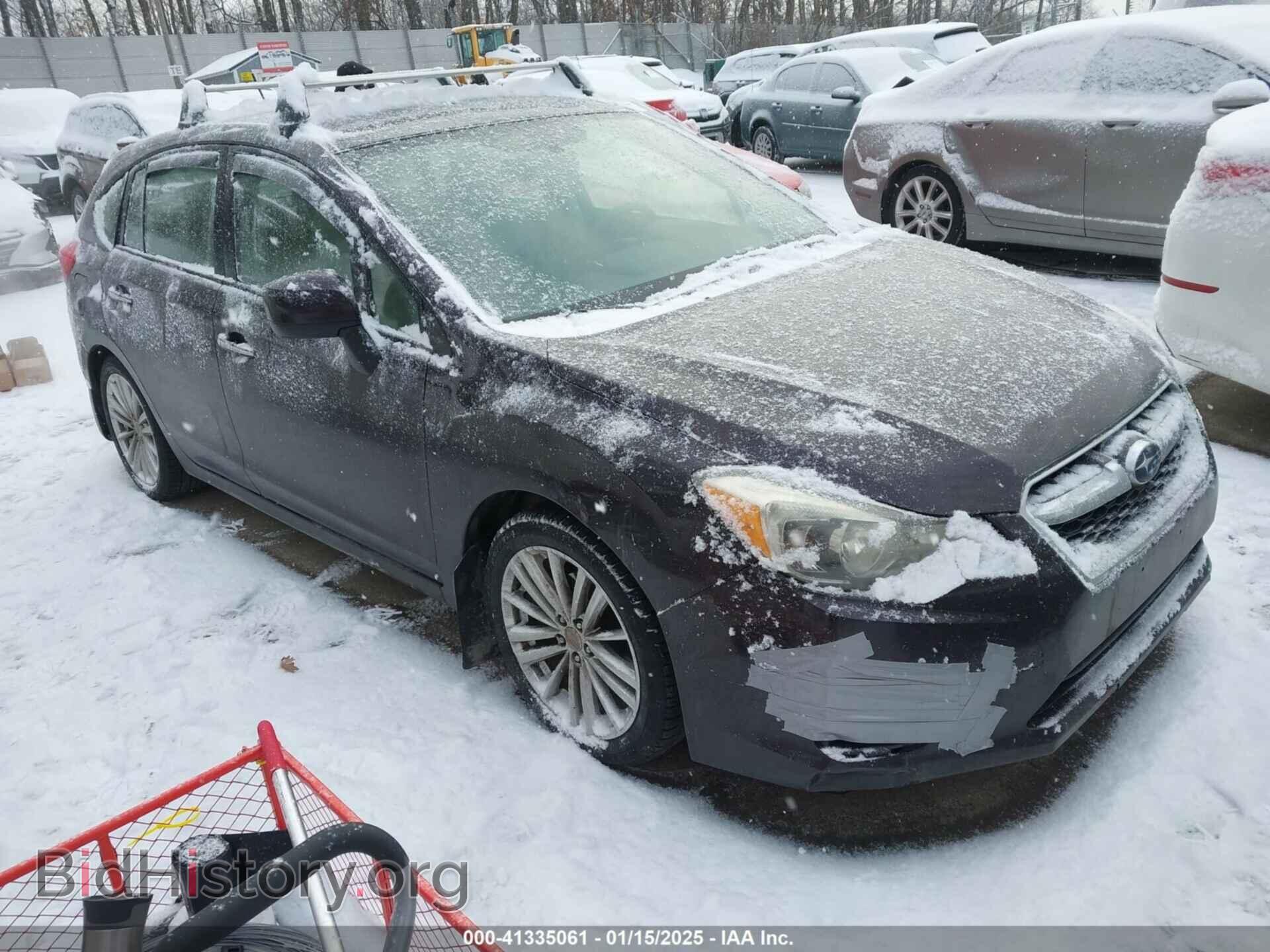 Photo JF1GPAG63CH225681 - SUBARU IMPREZA 2012