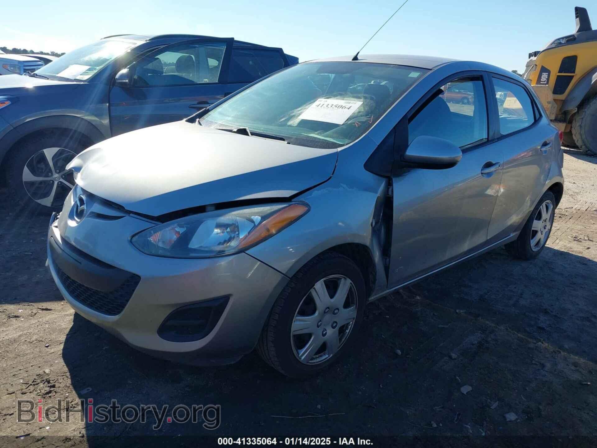 2011 MAZDA MAZDA2 - VIN: JM1DE1HY9B0121499 - Фото 2