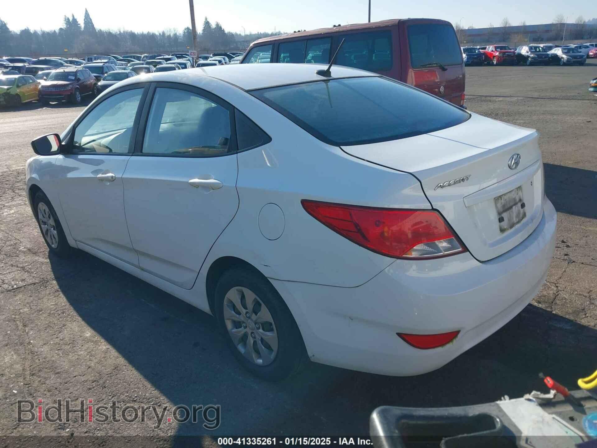 2015 HYUNDAI ACCENT - VIN: KMHCT4AE1FU885666 - Фото 3