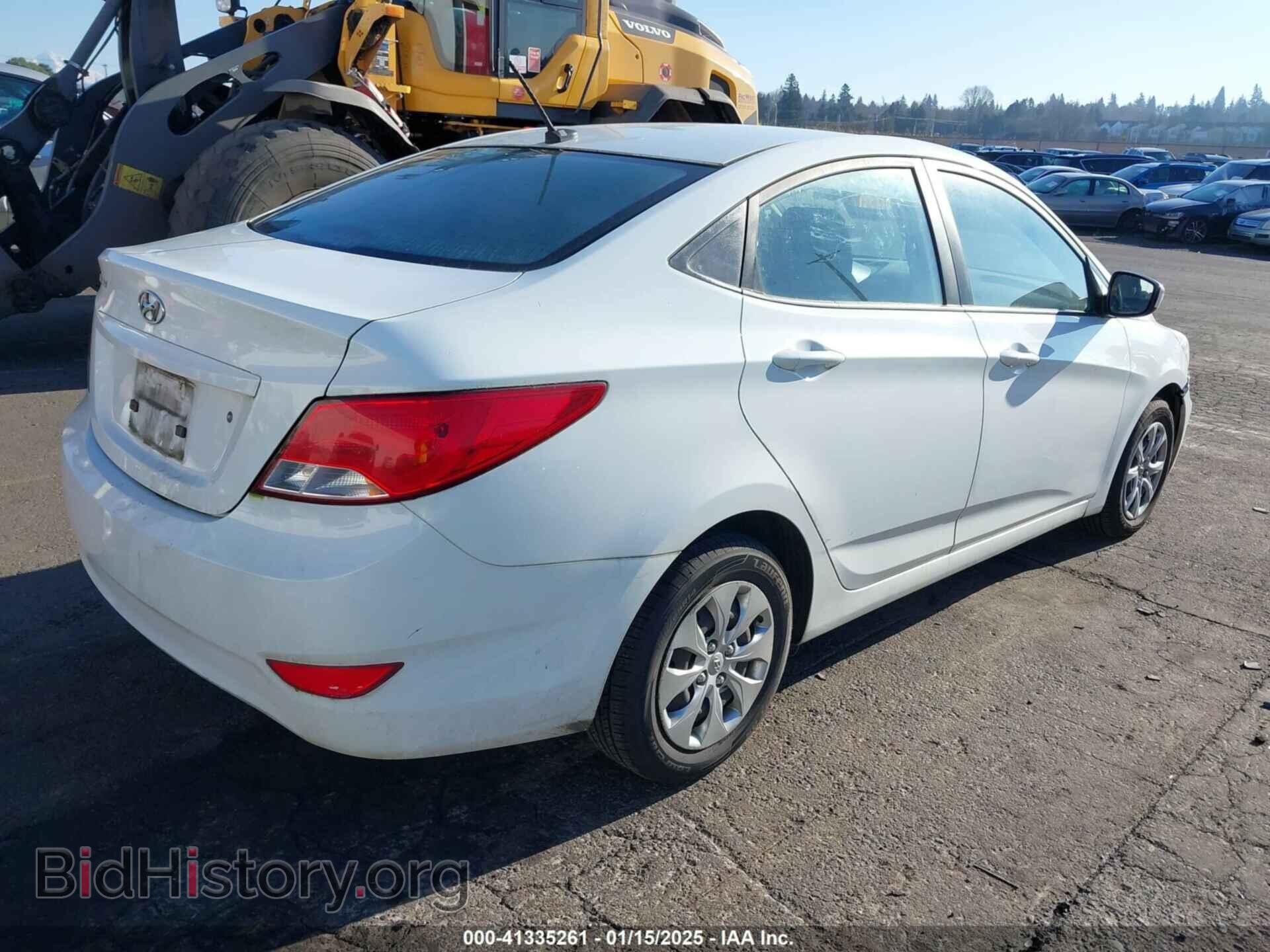 2015 HYUNDAI ACCENT - VIN: KMHCT4AE1FU885666 - Фото 4