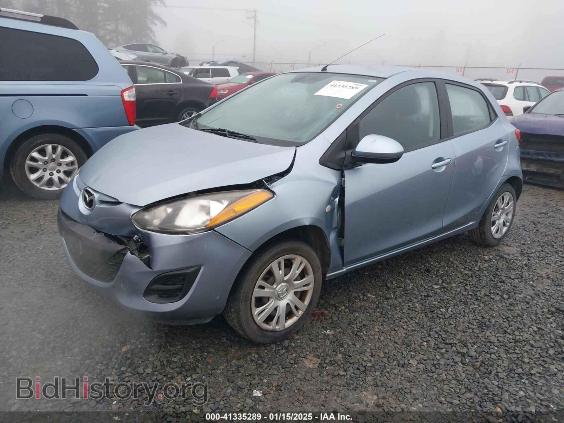 2013 MAZDA MAZDA2 - VIN: JM1DE1KZ0D0167646 - Фото 2