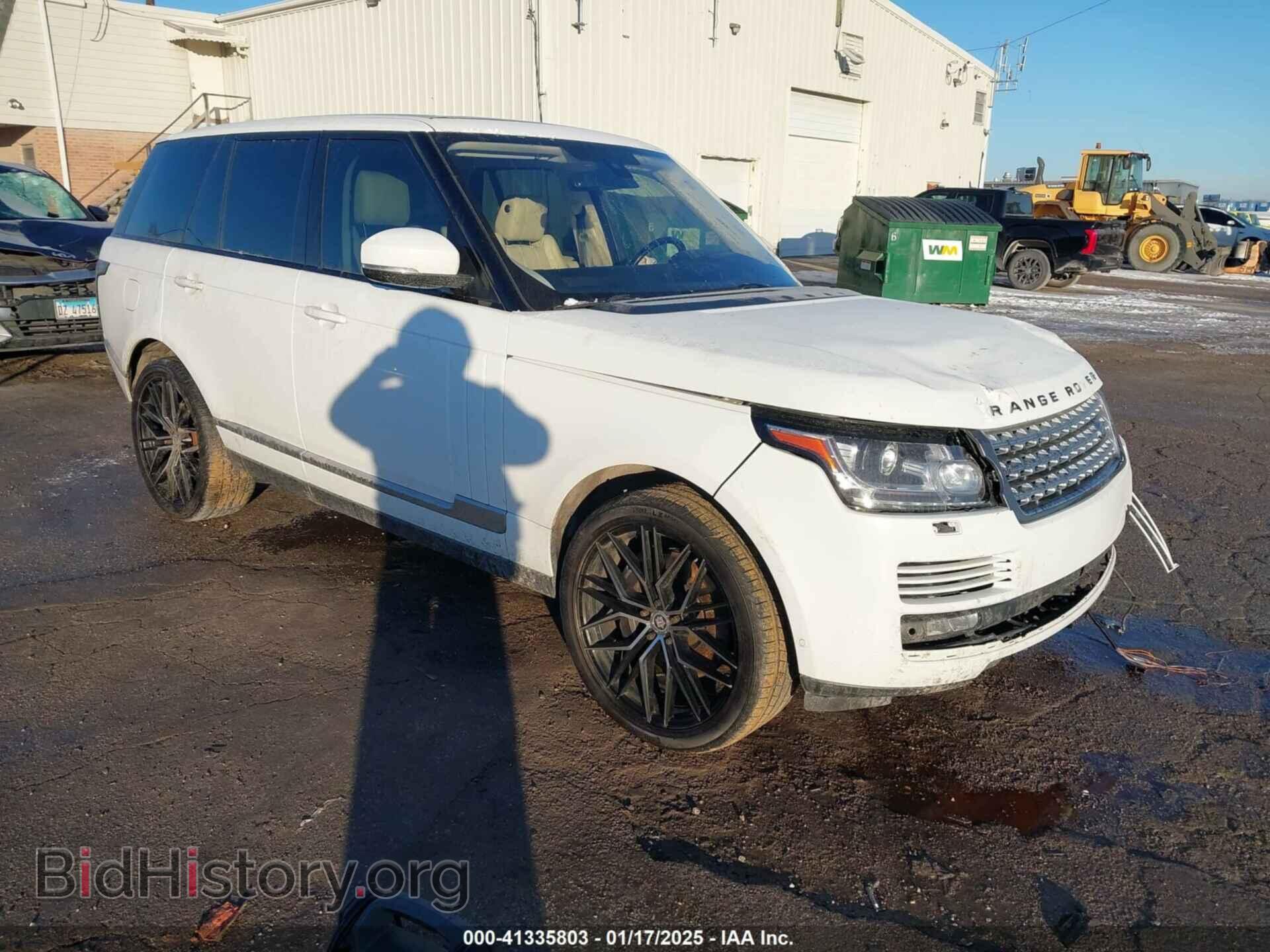 Фотография SALGS2EF2GA311072 - LAND ROVER RANGE ROVER 2016