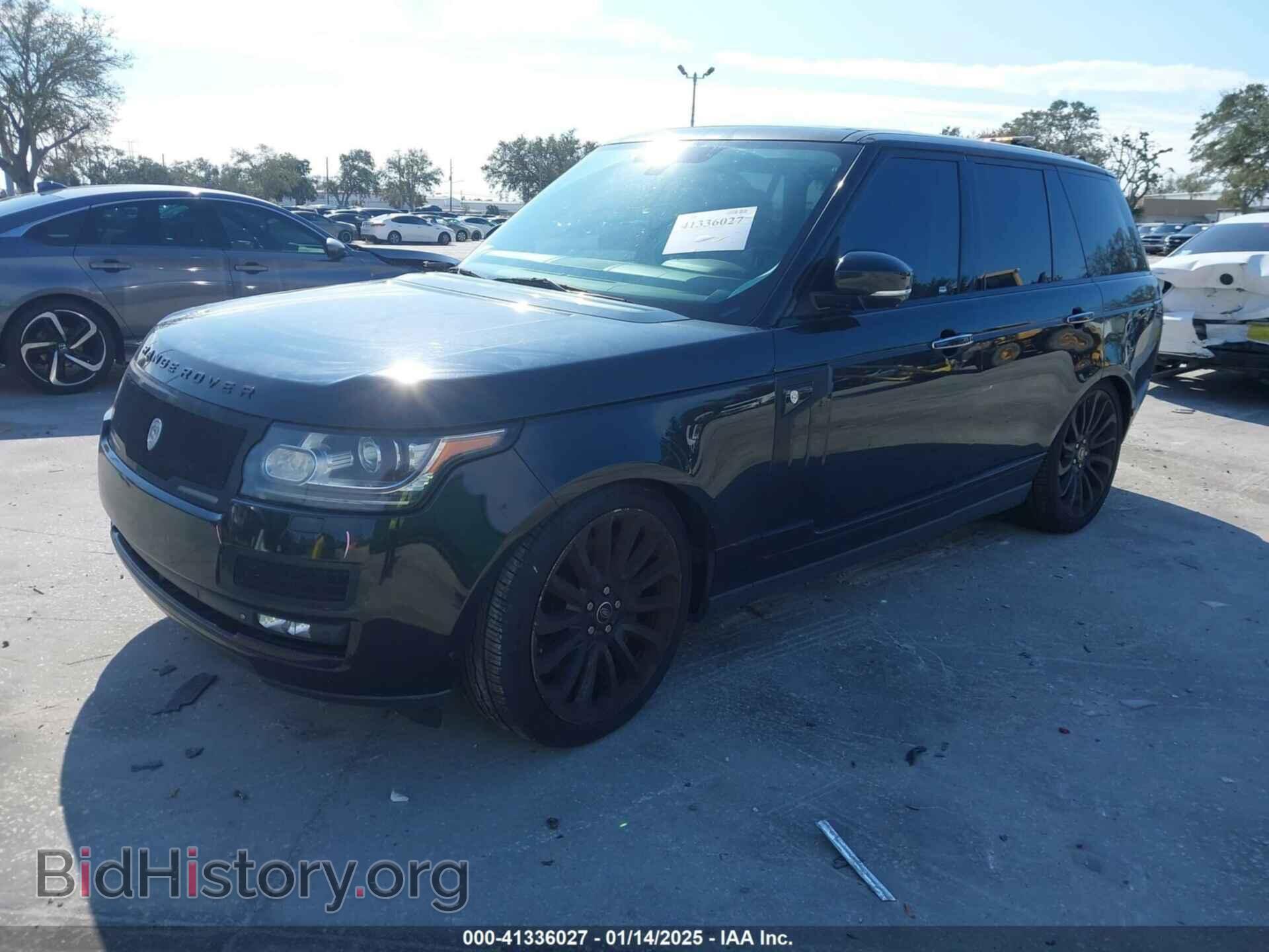 2014 LAND ROVER RANGE ROVER - VIN: SALGV2EF3EA127229 - Фото 2